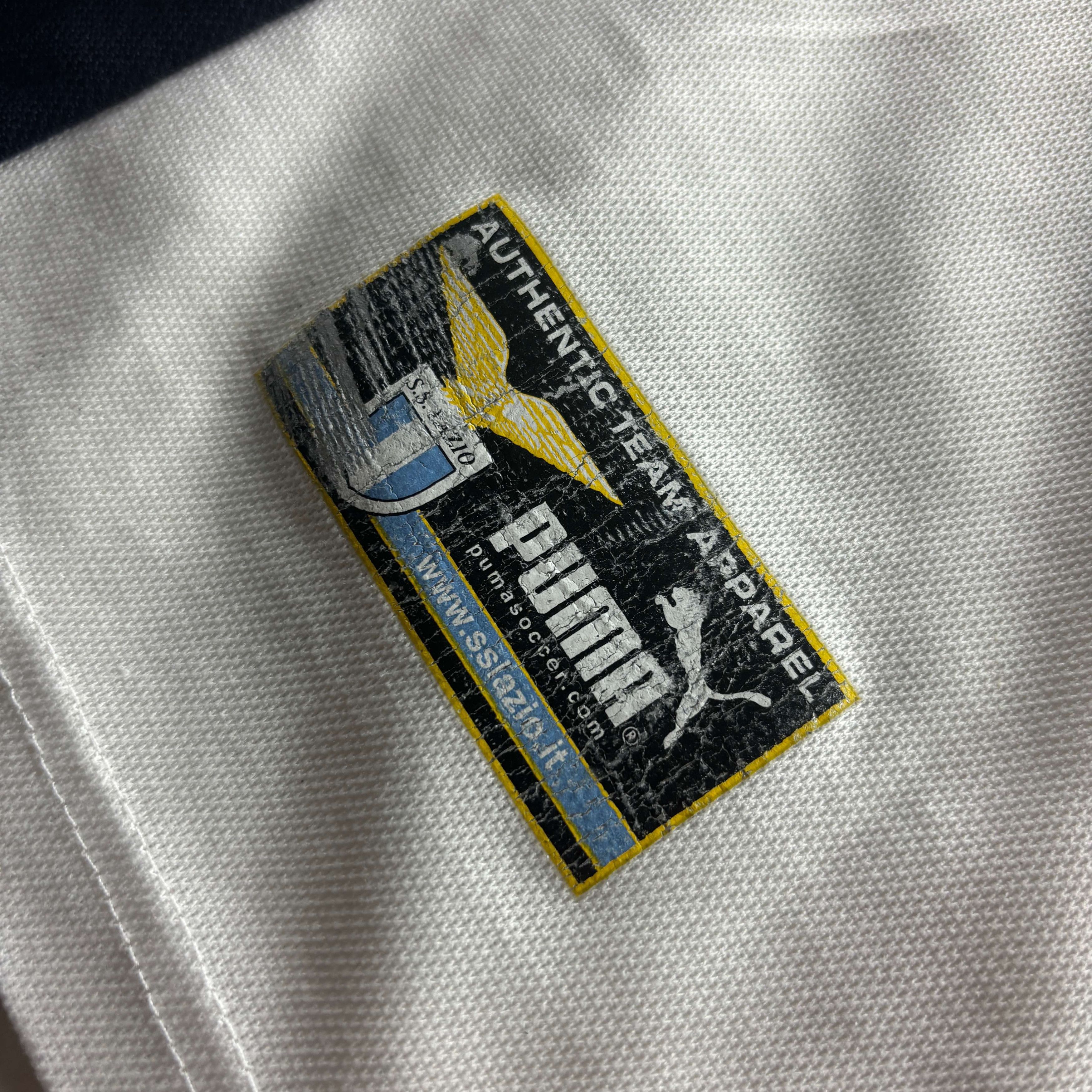 Puma MATCH WORN Lazio 2003-04 away Paolo Negro football jersey XL Size US XL / EU 56 / 4 - 7 Thumbnail