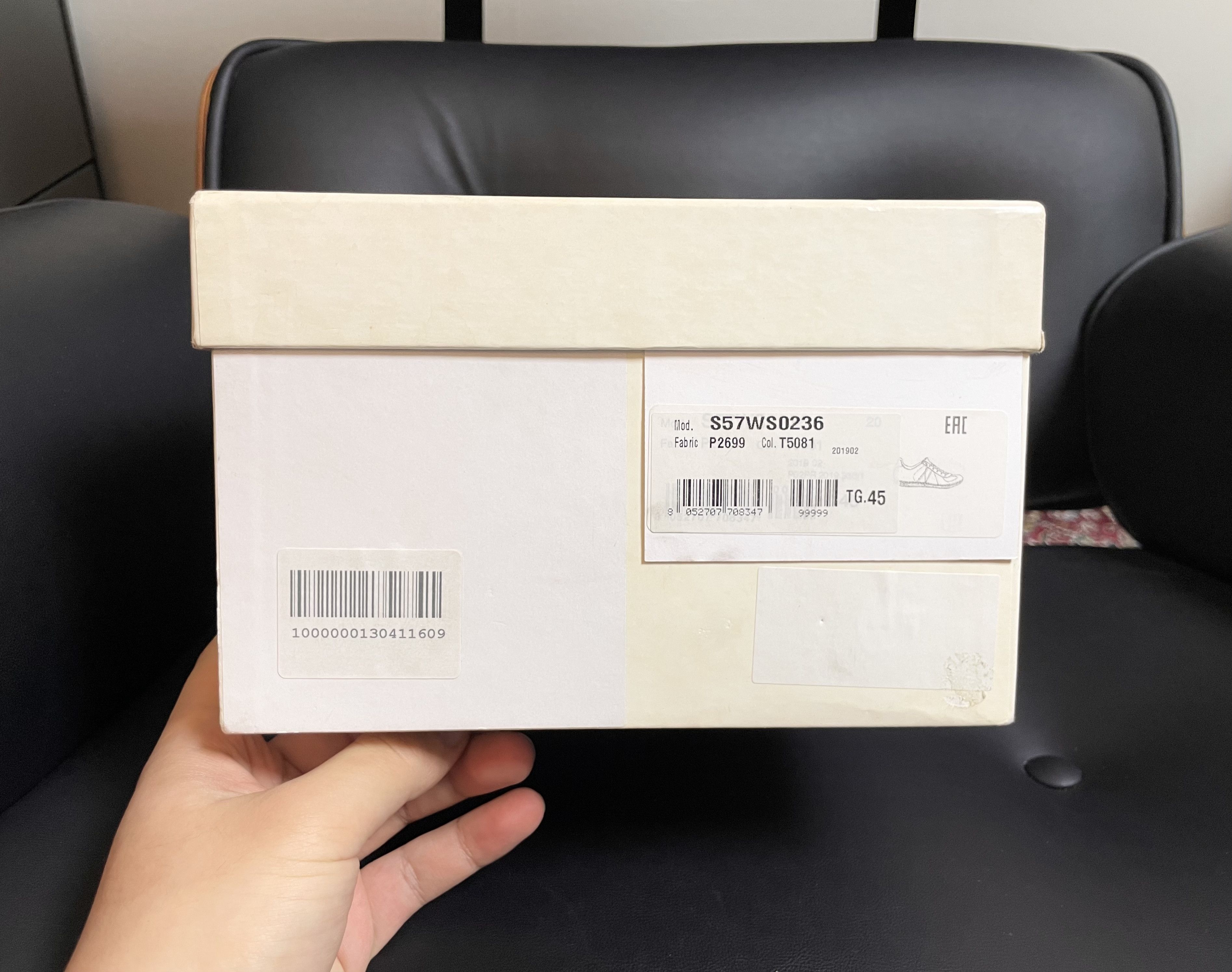 Maison Margiela Maison Margiela GAT (Satin Burgundy 2019) Size US 12 / EU 45 - 22 Thumbnail