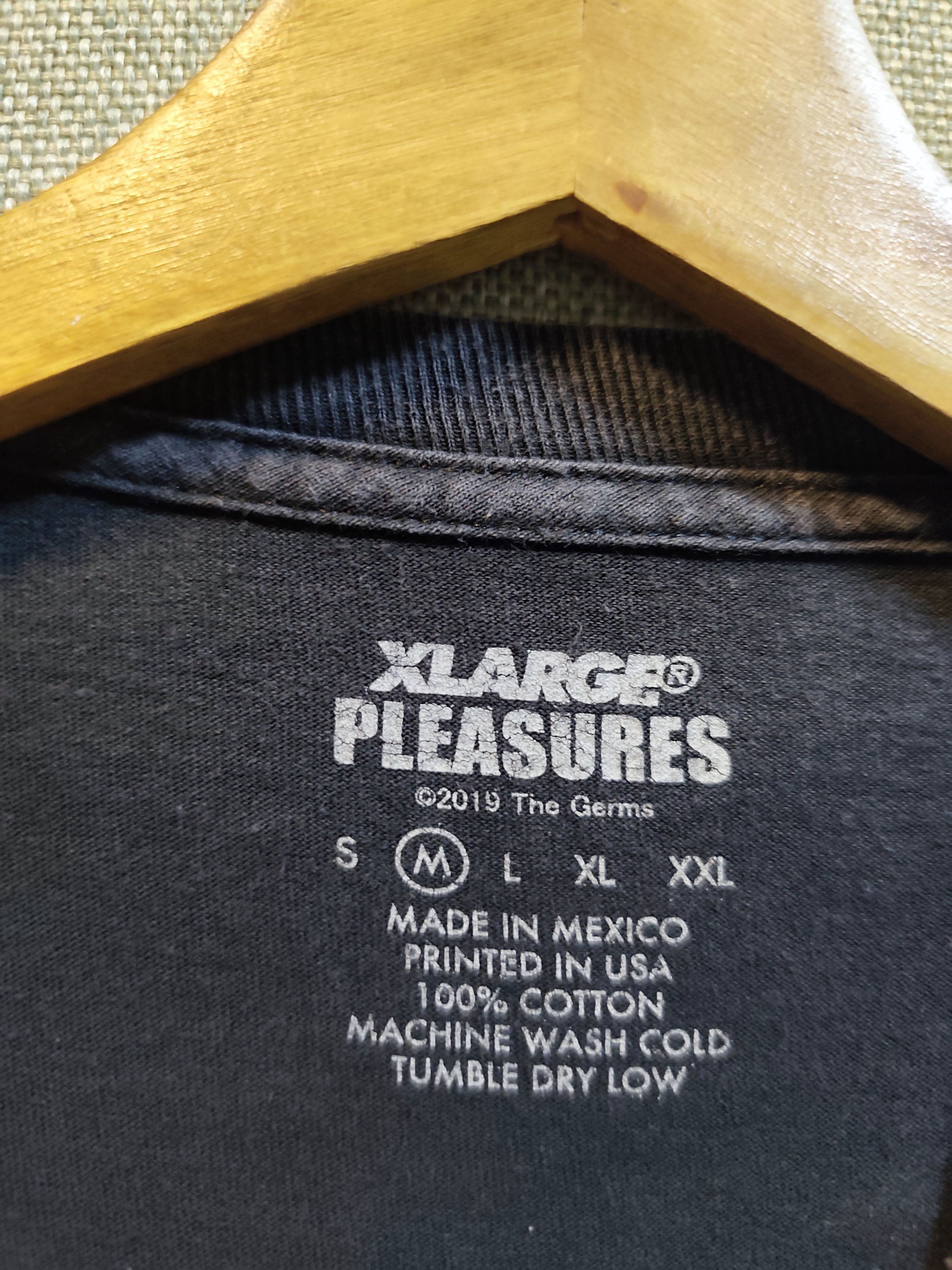 Pleasures Pleasures XLarge The Germs Tee Size US M / EU 48-50 / 2 - 7 Thumbnail