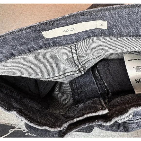 Hudson Hudson Faye Gray Wash Size 27 High Rise Bootcut Size 27" / US 4 / IT 40 - 4 Thumbnail