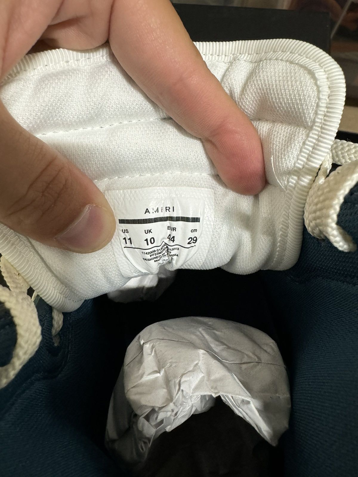Amiri Amiri Skeleton High Top Sneaker NEW 790$ Size US 11 / EU 44 - 9 Thumbnail