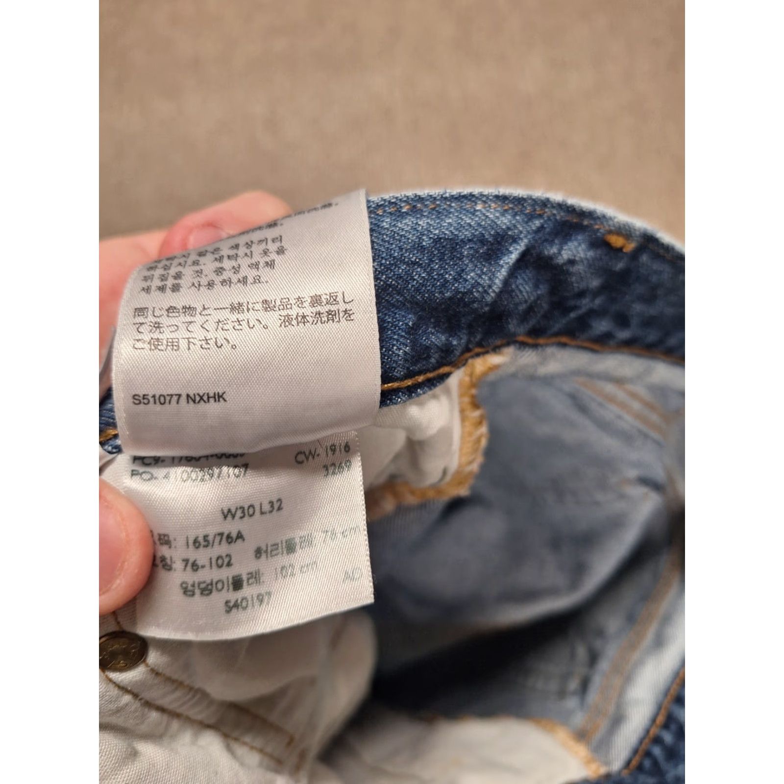 Levi's VINTAGE Levi's 501 CT Jeans Women's 30x32 Button Fly Distressed Grunge Punk Rock Rework Size 30" / US 8 / IT 44 - 3 Thumbnail