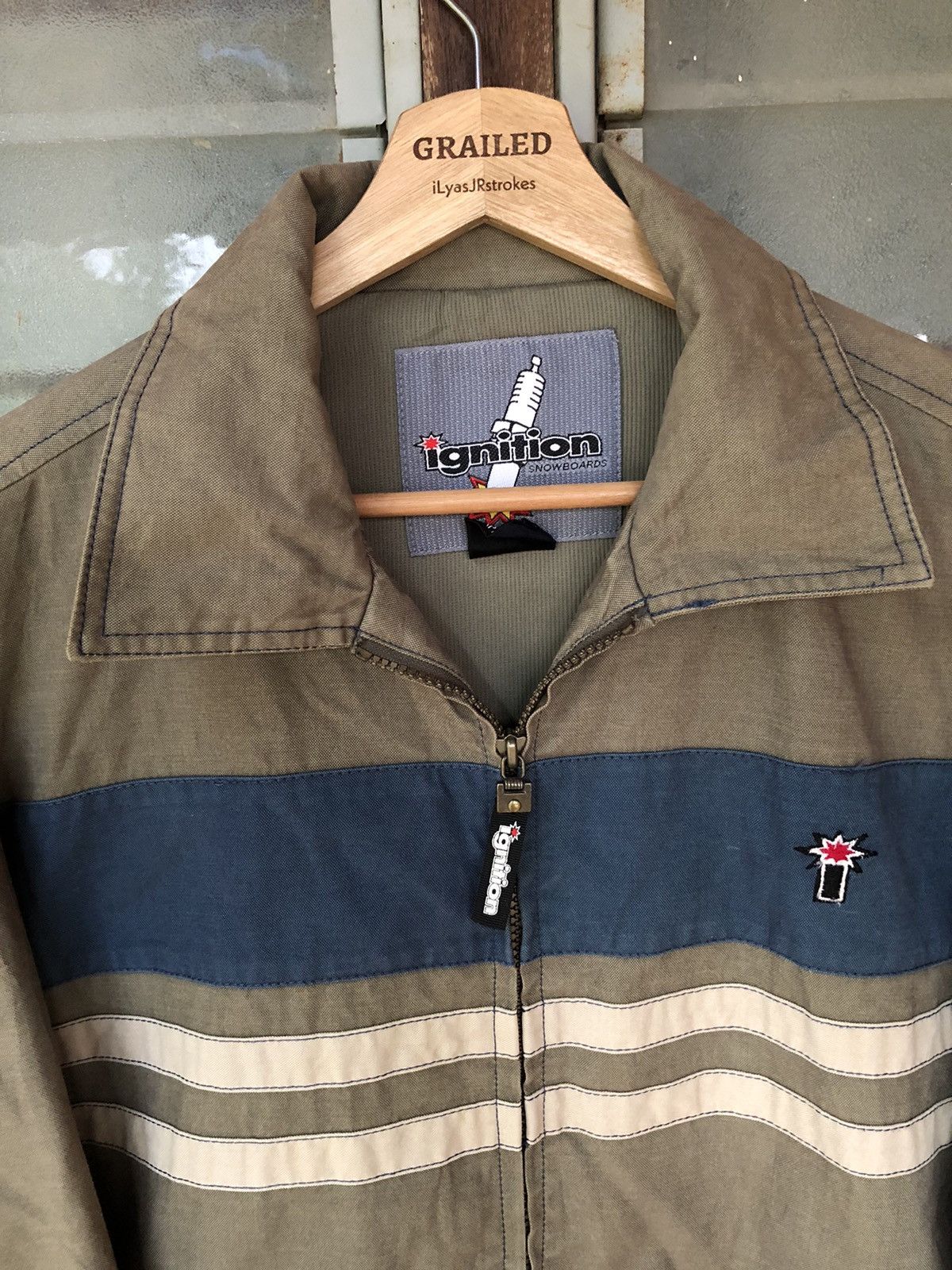 Japanese Brand Vintage Ignition Snowboard Denim Jacket Size US M / EU 48-50 / 2 - 3 Thumbnail