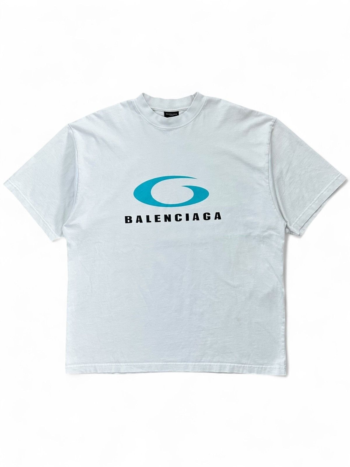 Balenciaga 2024 Loop Icon Sports Logo Tee