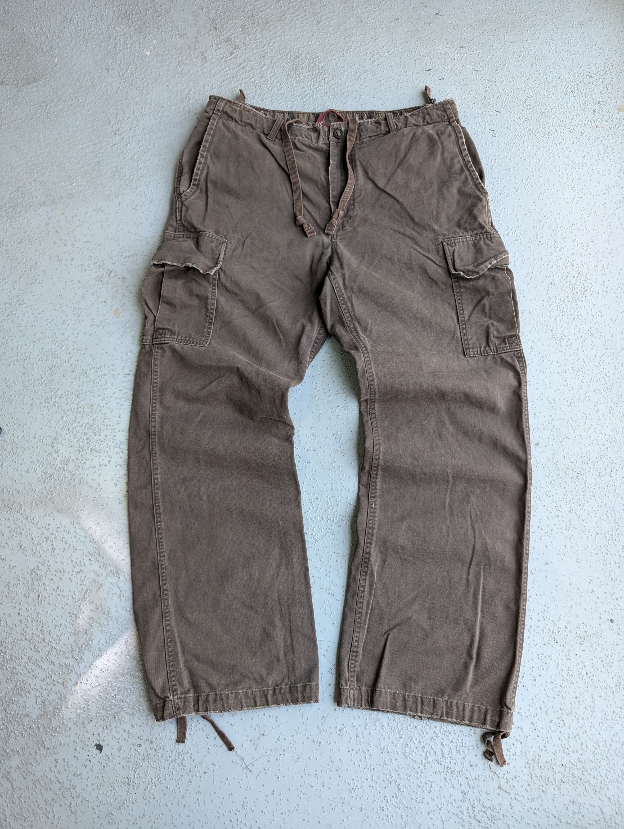 Army Military Style Cargo Pants 38x32 Vintage streetwear
