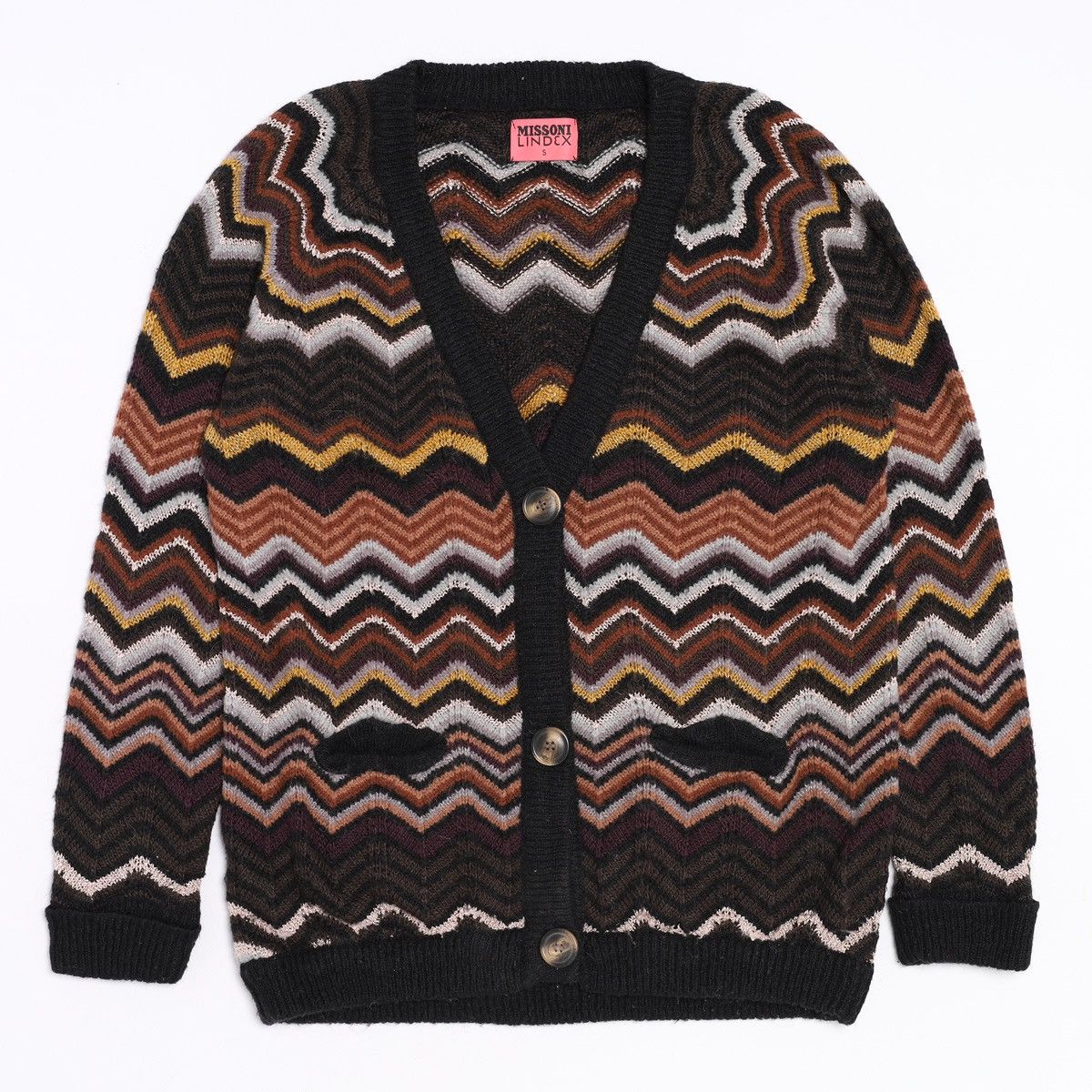 Missoni Missoni Lindex Cardigan Acrylic Polyamide Wool Mohair Sweate Size S / US 4 / IT 40 - 1 Thumbnail