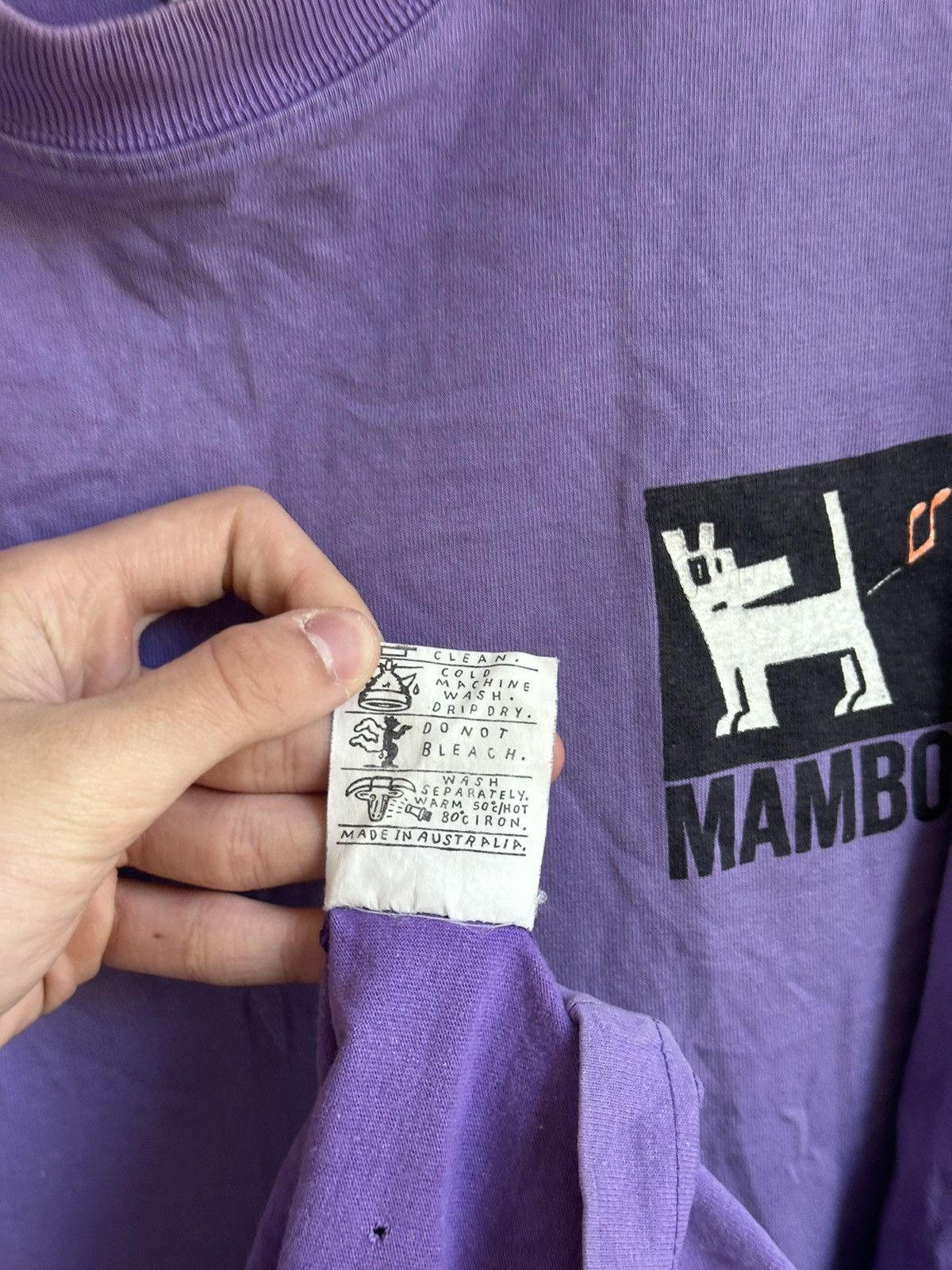 Mambo 🔥VINTAGE SURF STYLE 1990 MAMBO “DOG EAT DOG” T-SHIRT Size US L / EU 52-54 / 3 - 17 Thumbnail
