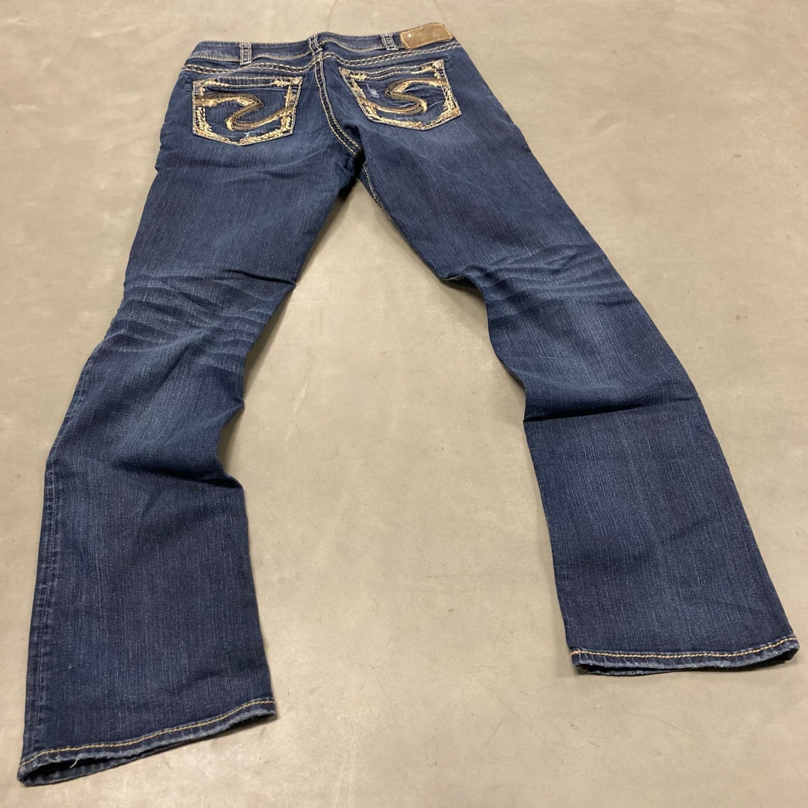 Silver Jeans Co. × Vintage y2k low rise silver bootcut Jeans 32x31 Size US 32 / EU 48 - 2 Thumbnail