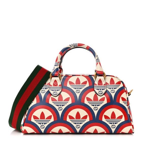 Balenciaga x Gucci Limitedgucci X Adidas Trefoil Mini Duffle Bag in Blue, Men's