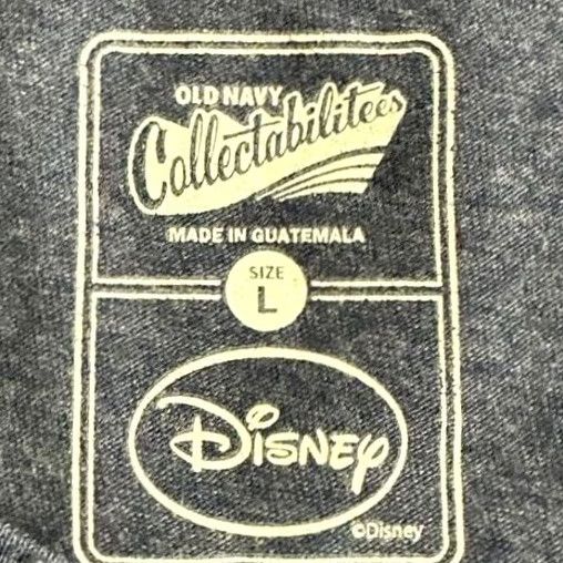 Old Navy Disney Mickey Mouse T-Shirt Adult Large Blue Old Navy Mens Tee Size US L / EU 52-54 / 3 - 3 Thumbnail