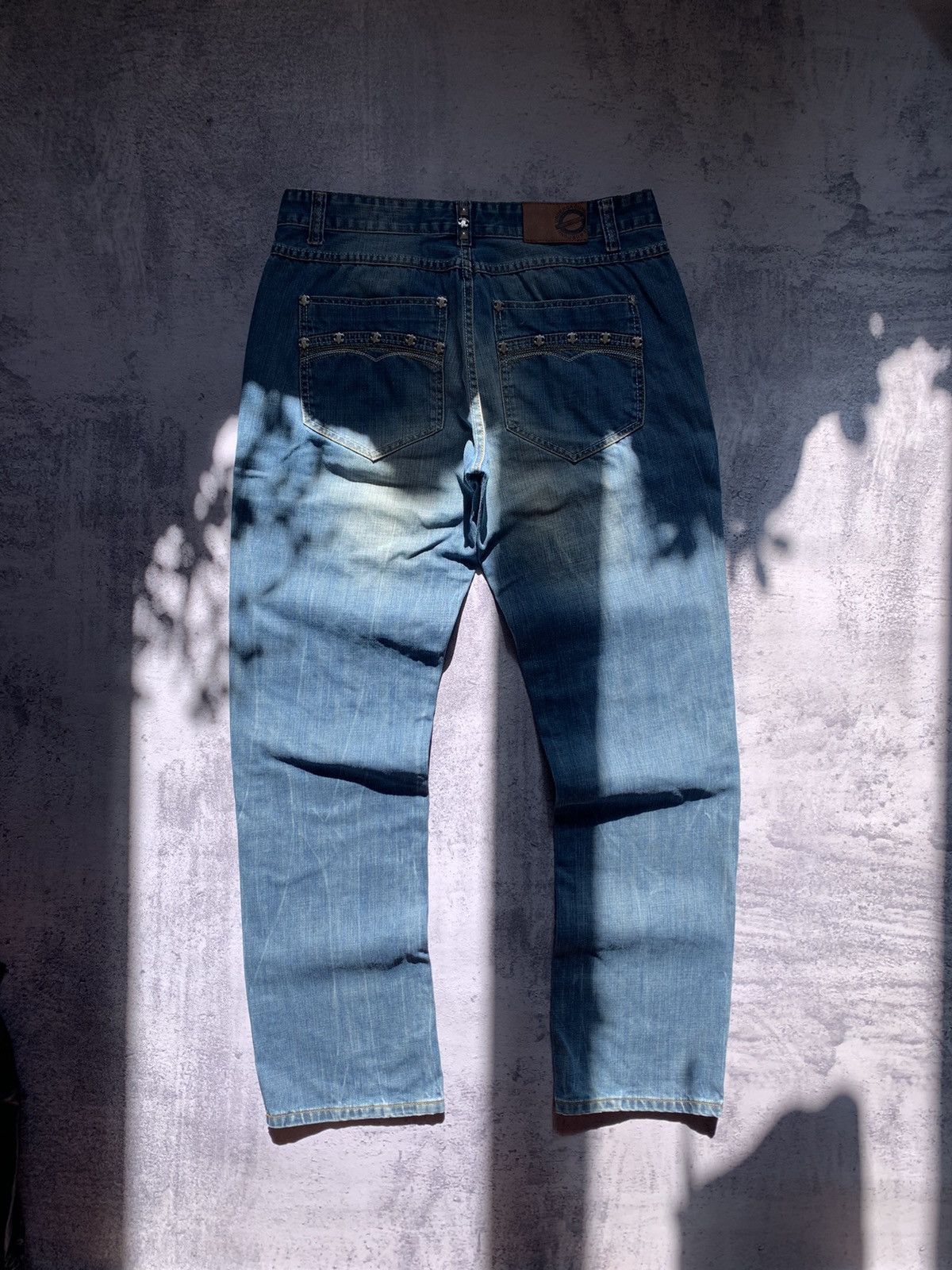Affliction × Vintage Crazy Vintage Y2K Affliction Style Jeans Cyber Rare Size US 36 / EU 52 - 2 Thumbnail