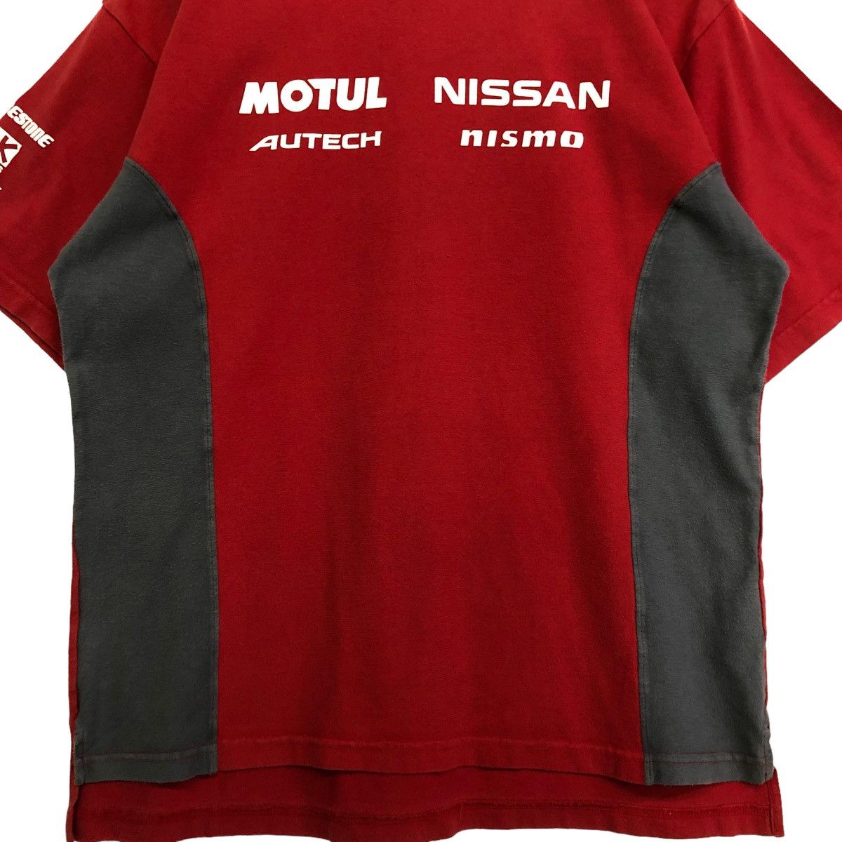 Other Rare!! NISSAN NISMO red and grey racing tee Size US M / EU 48-50 / 2 - 2 Thumbnail