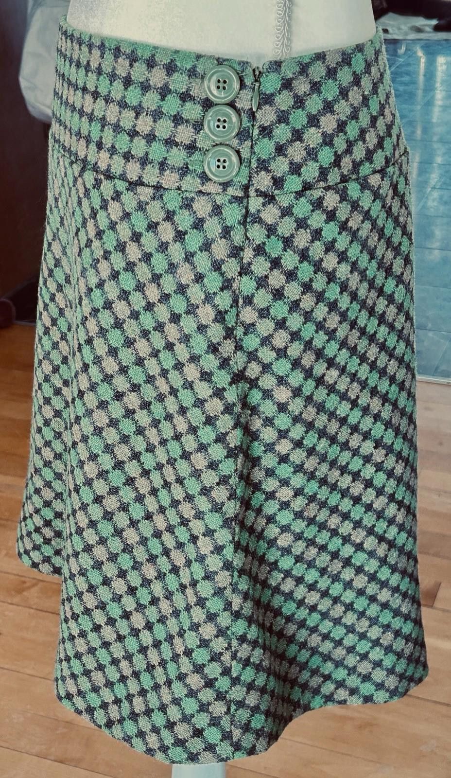 Other Ann Taylor LOFT Tweed Skirt sz6p Classic Wool Blend Workwear Size 28" / US 6 / IT 42 - 2 Thumbnail