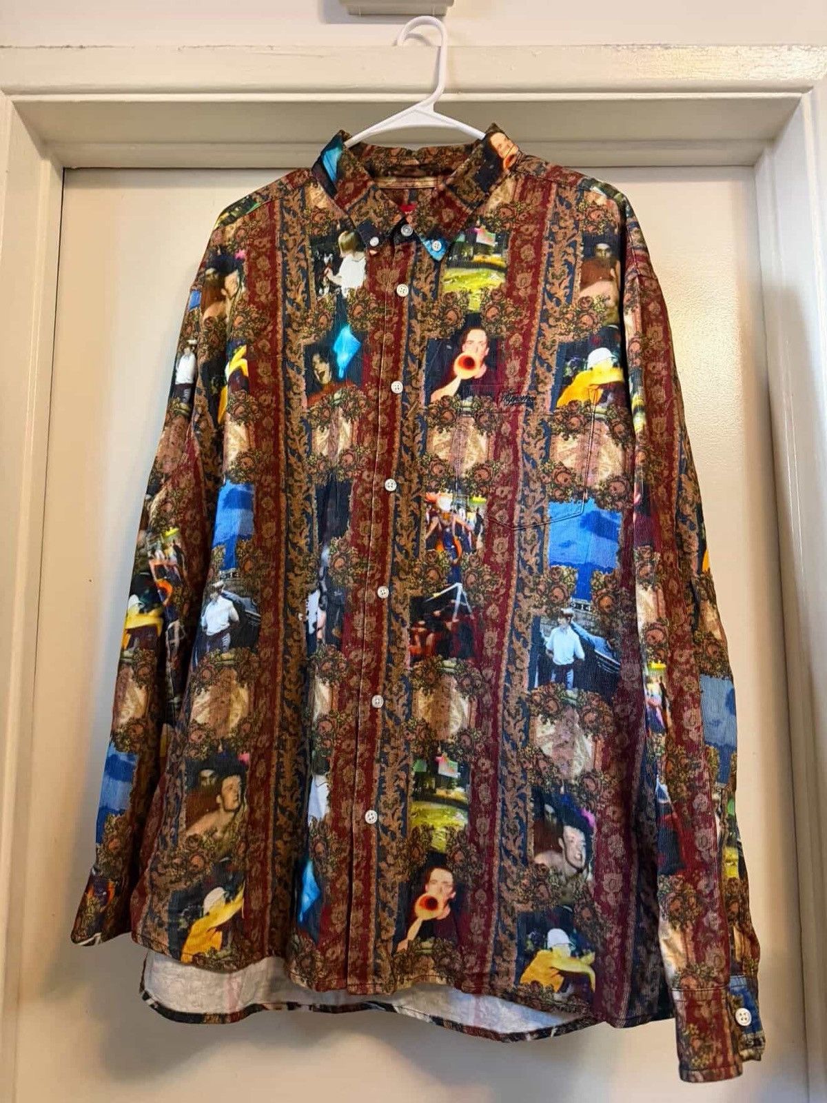 Supreme Mark Leckey Hardcore Corduroy Shirt