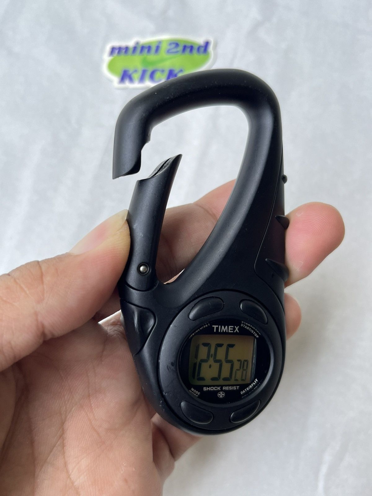 Timex Vintage TMX TIMEX GRIP CLIP CARABINER TOMB RAIDER WATCH Size ONE SIZE - 3 Thumbnail