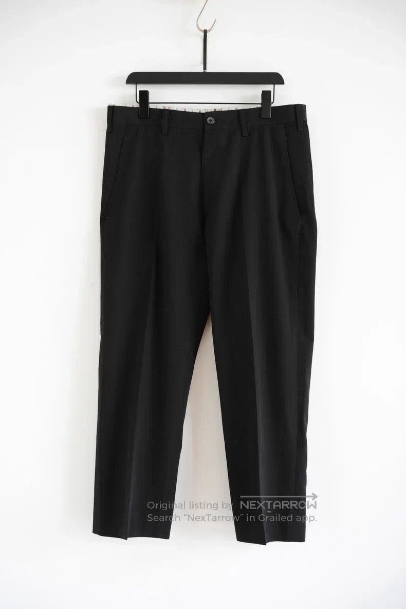 Yohji Yamamoto YOHJI YAMAMOTO size XL Striped Lining Wool Dress Pants Size US 27 - 1 Thumbnail