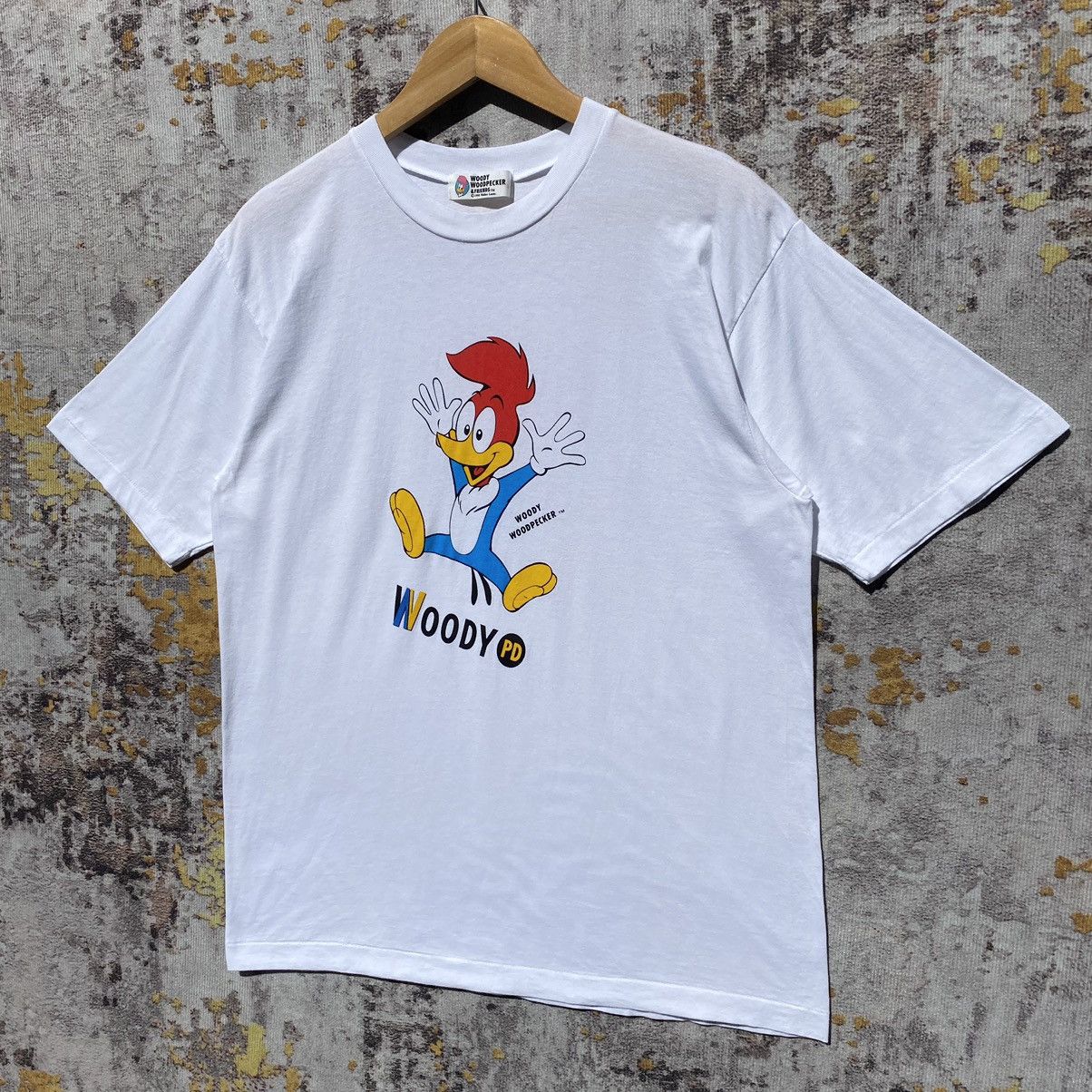Universal Studios × Vintage Vintage 1995 Woody Woodpecker Cartoon Character Shirt Size US M / EU 48-50 / 2 - 3 Thumbnail