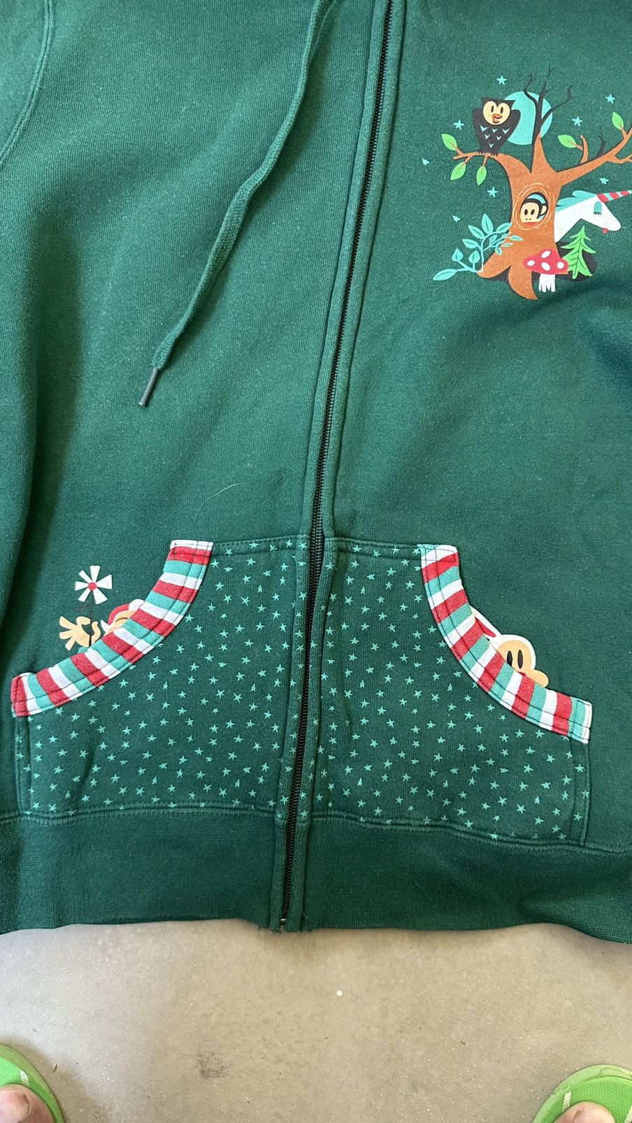 Paul Frank VINTAGE PAUL FRANK JULIUS & FRIENDS HOODIE Size US S / EU 44-46 / 1 - 3 Thumbnail