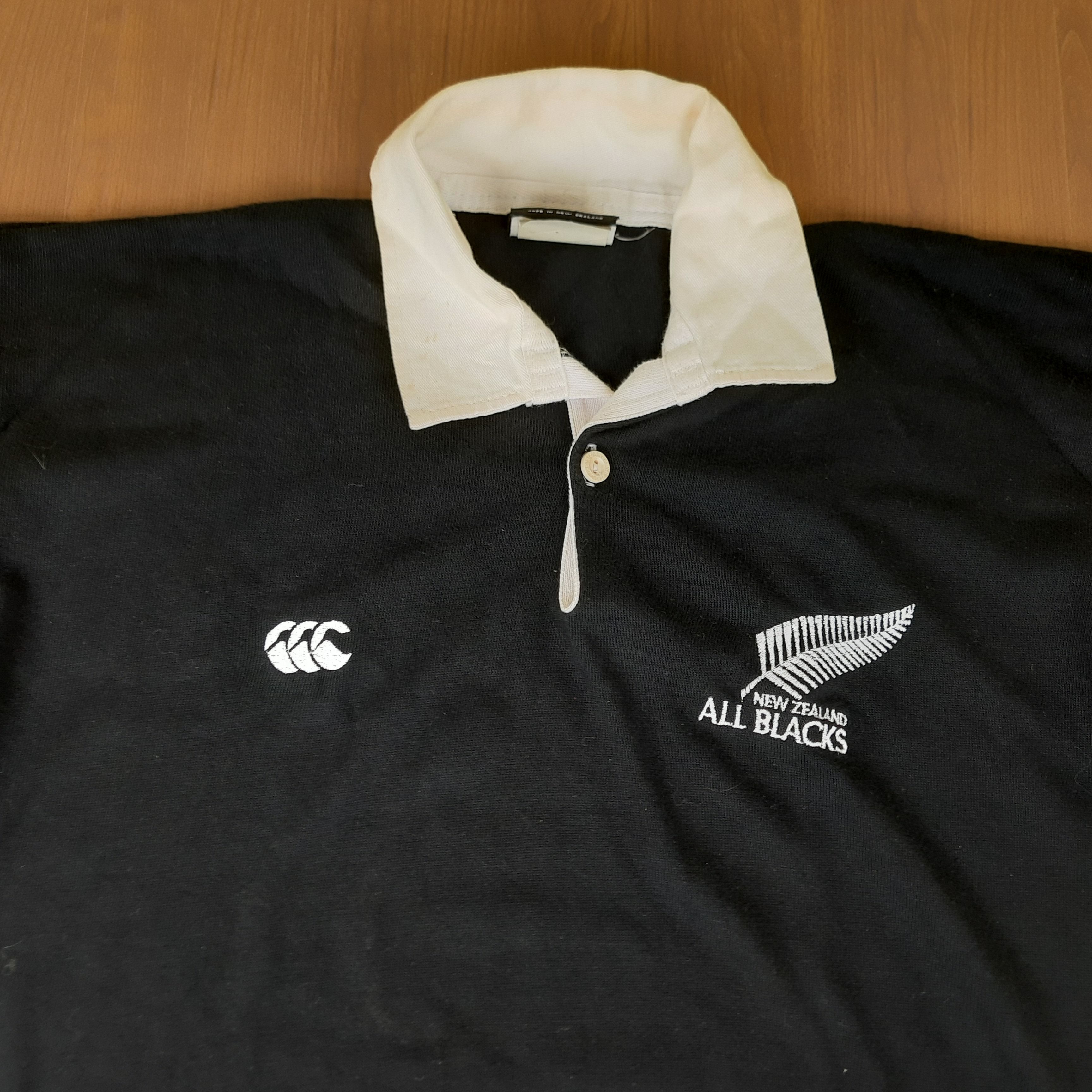 Canterbury of New Zealand Vintage Polo Rugby Canterbury of New Zealand ALL BLACKS Size US M / EU 48-50 / 2 - 3 Thumbnail