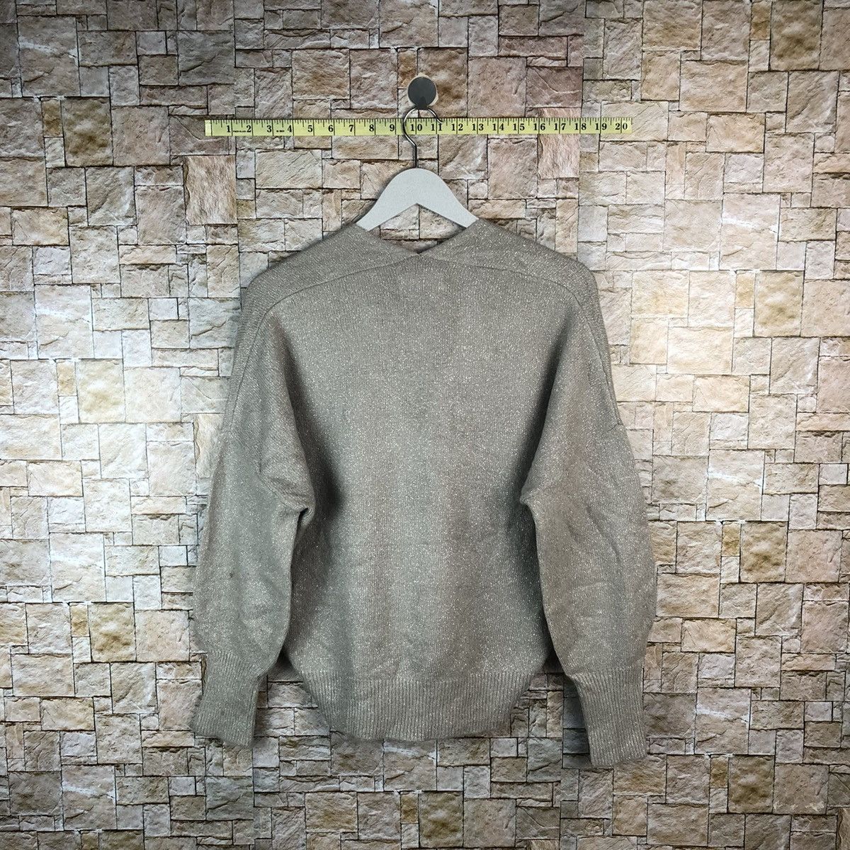 Homespun Knitwear × Japanese Brand Elura Brown Knitwear #A1238 Size S / US 4 / IT 40 - 12 Thumbnail
