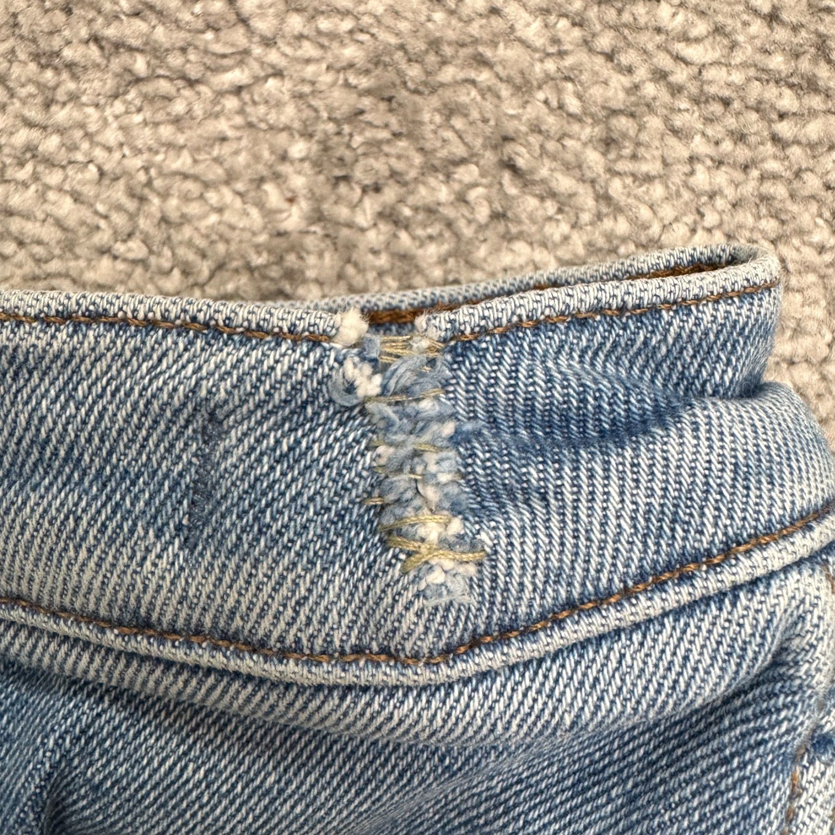 Madewell Madewell Jeans Women 27 Skinny 10" High Rise Light Blue Denim 28in Inseam Size 27" / US 4 / IT 40 - 7 Thumbnail