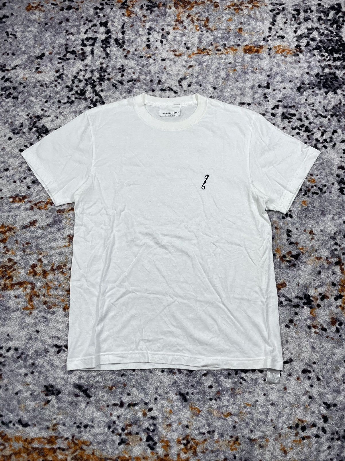image of Number N Ine x Vintage Number Nine Studios Tshirt White Size 2, Men's