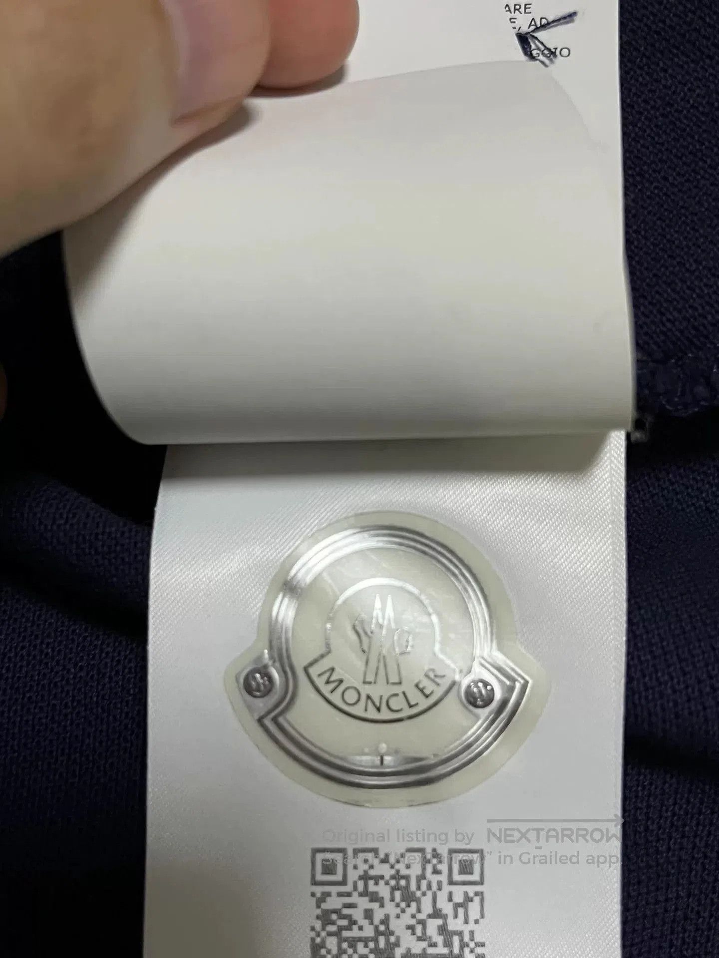 Moncler Moncler Men's Logo Polo Shirt. Size US XL / EU 56 / 4 - 9 Thumbnail