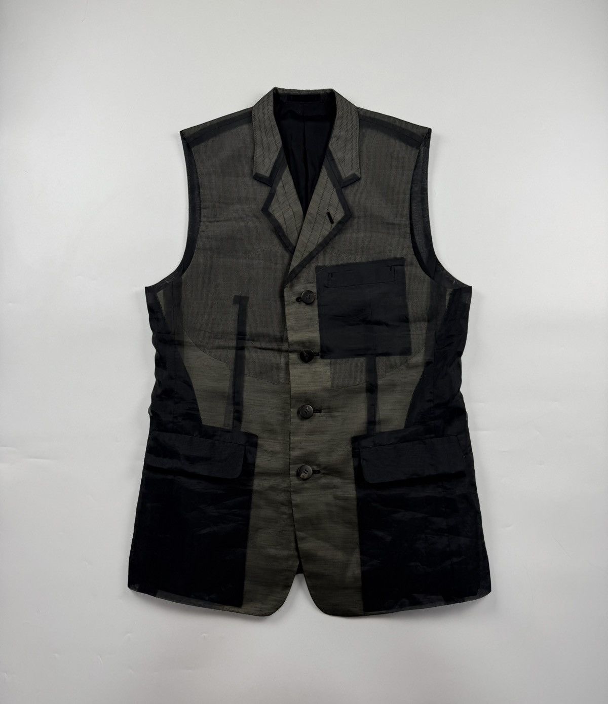 Issey Miyake Issey Miyake Men S/S’96 Vest Size US M / EU 48-50 / 2 - 3 Thumbnail