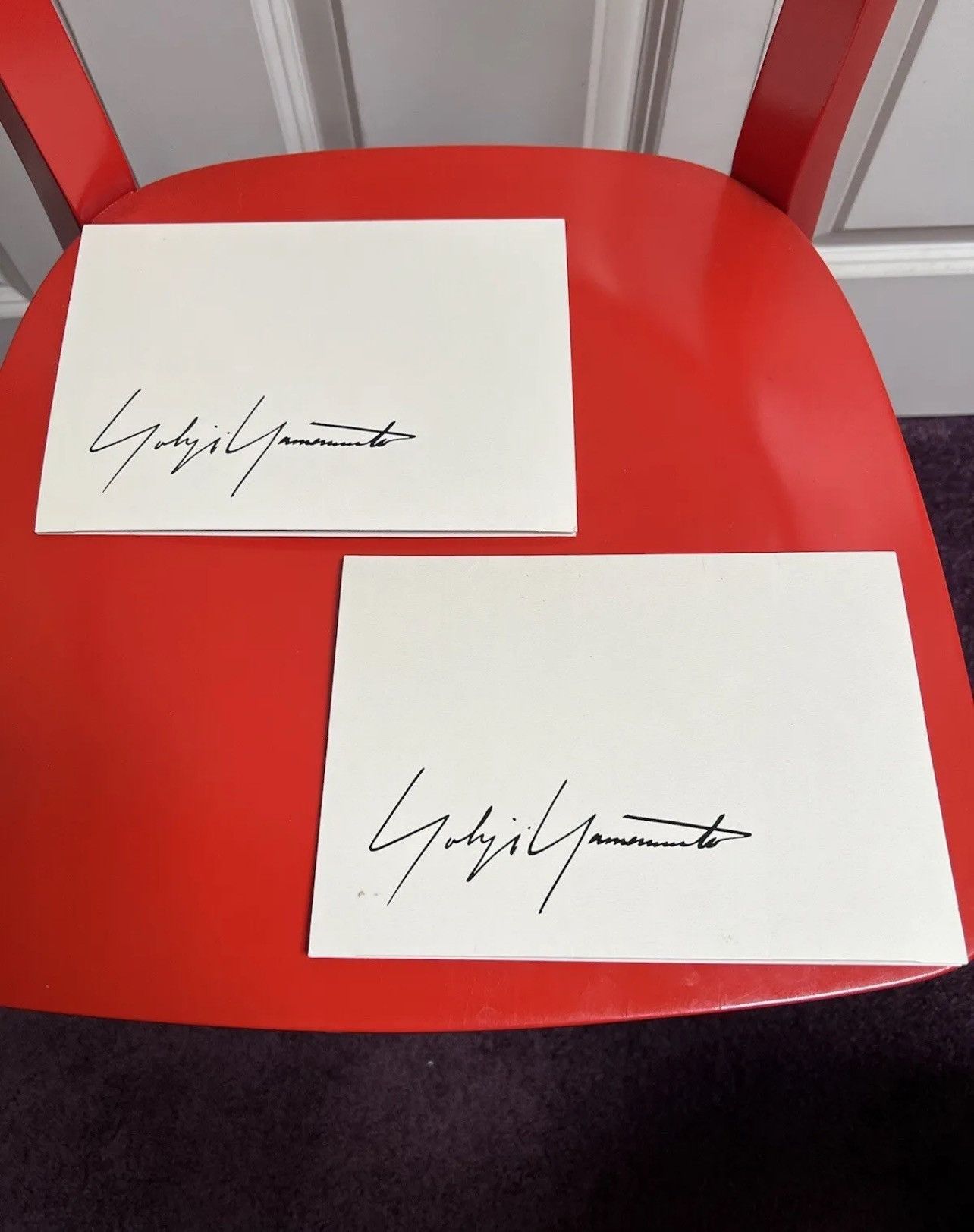 Y's × Y's for Men × Yohji Yamamoto YOHJI YAMAMOTO POUR HOMME 18 Collection Cards/Lookbook F/W23 Size ONE SIZE - 6 Thumbnail