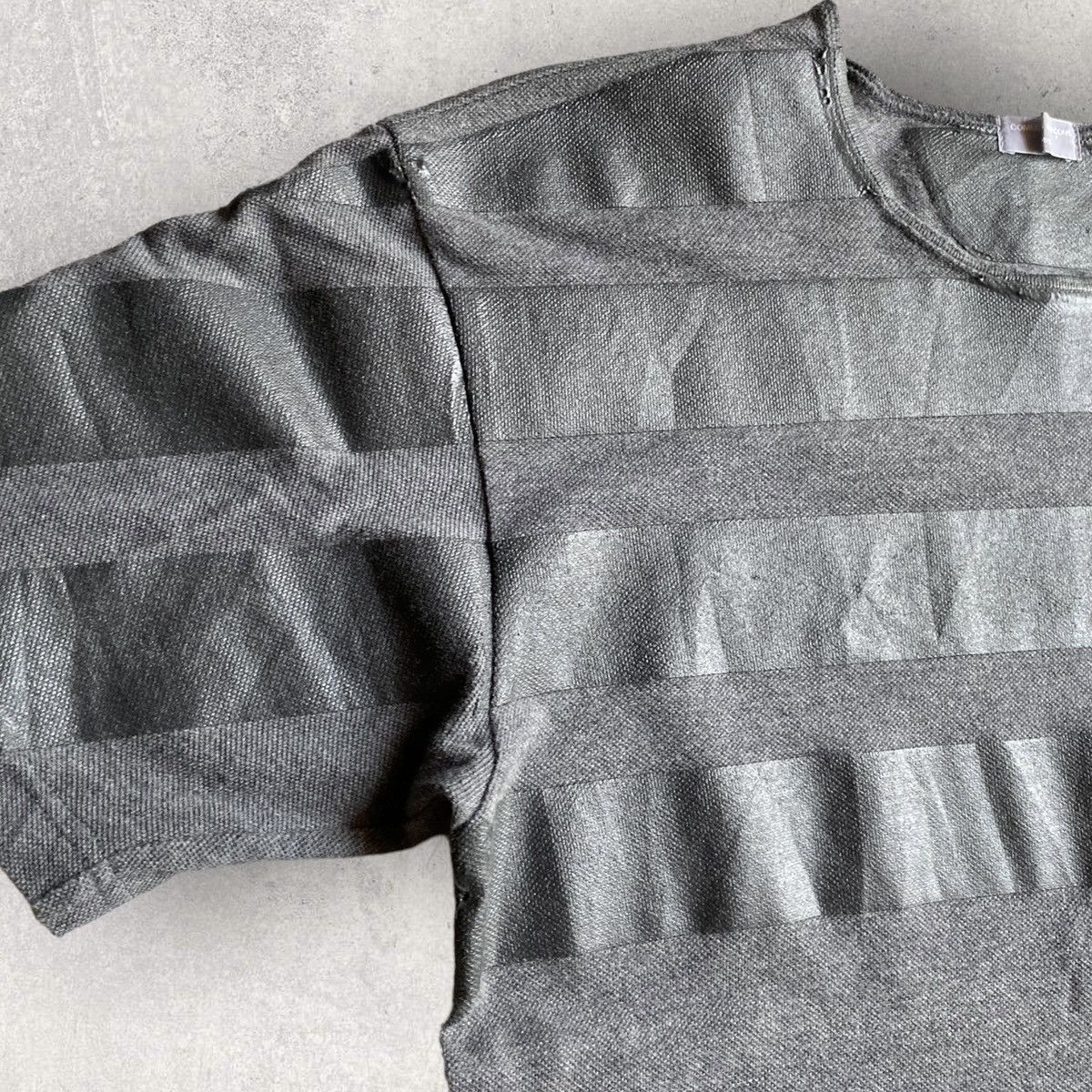 Comme des Garcons Vintage 2002 Stripes Print T Shirt Size US M / EU 48-50 / 2 - 3 Thumbnail