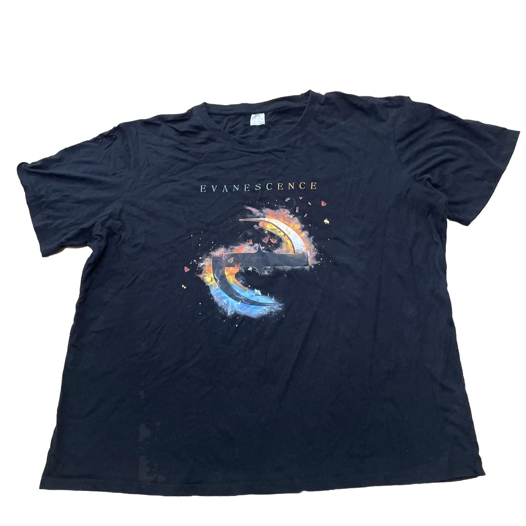 Vintage Evanescence Shirt Music Graphic Tee Adult 5XL Black Y2K Alternative Indie Rock Shirt Men 5XL Evanescence Music Graphic Tee Size US XXL / EU 58 / 5 - 2 Thumbnail