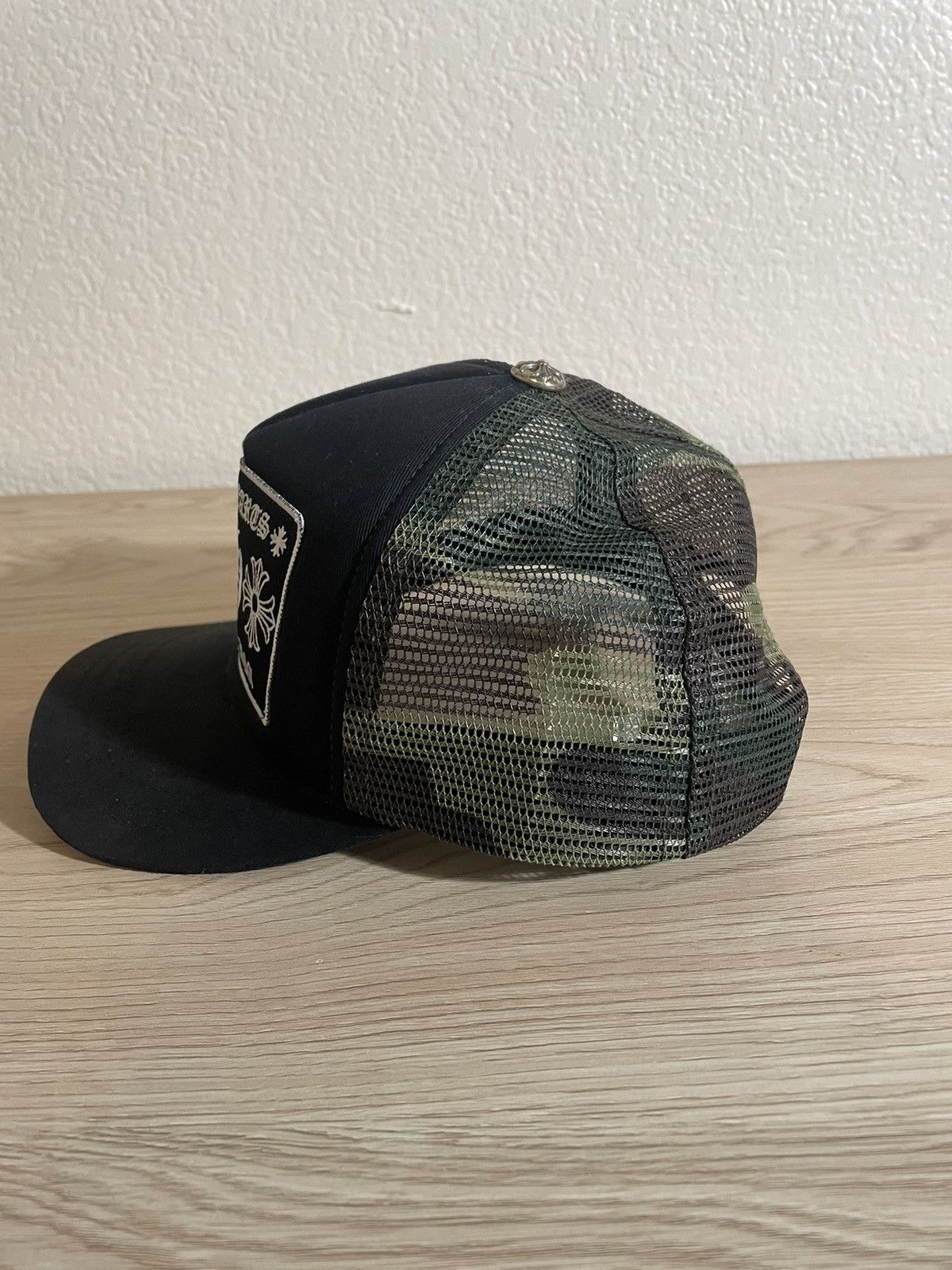 Chrome Hearts Chrome hearts hollywood CH trucker hat black/camo Size ONE SIZE - 4 Thumbnail