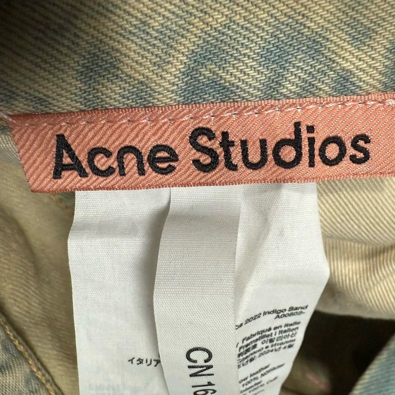 Acne Studios Acne Studios size 27/30 FW24 Sandy Mud Dyed Casual High Ris Size US 30 / EU 46 - 4 Thumbnail