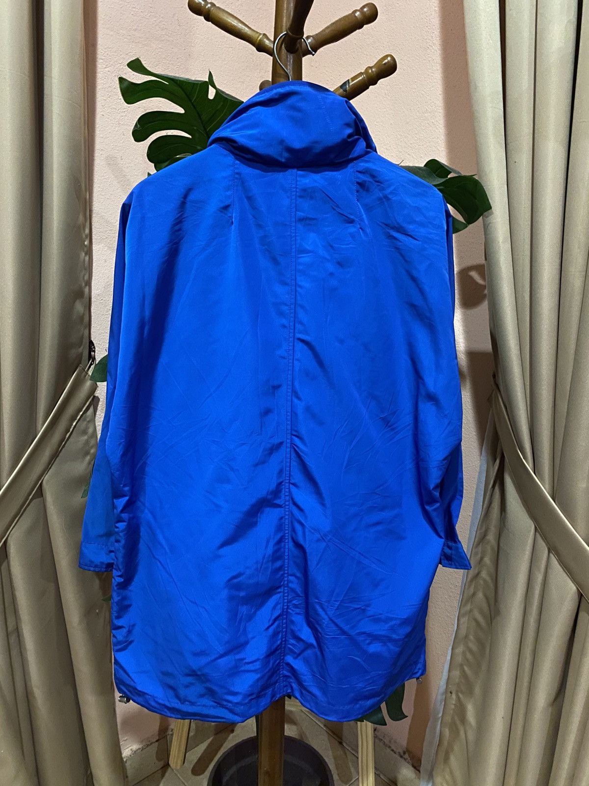 Junko Shimada Vintage Part2 by Junko Shimada Blue Nylon Windbreaker Jacket Size L / US 10 / IT 46 - 7 Thumbnail