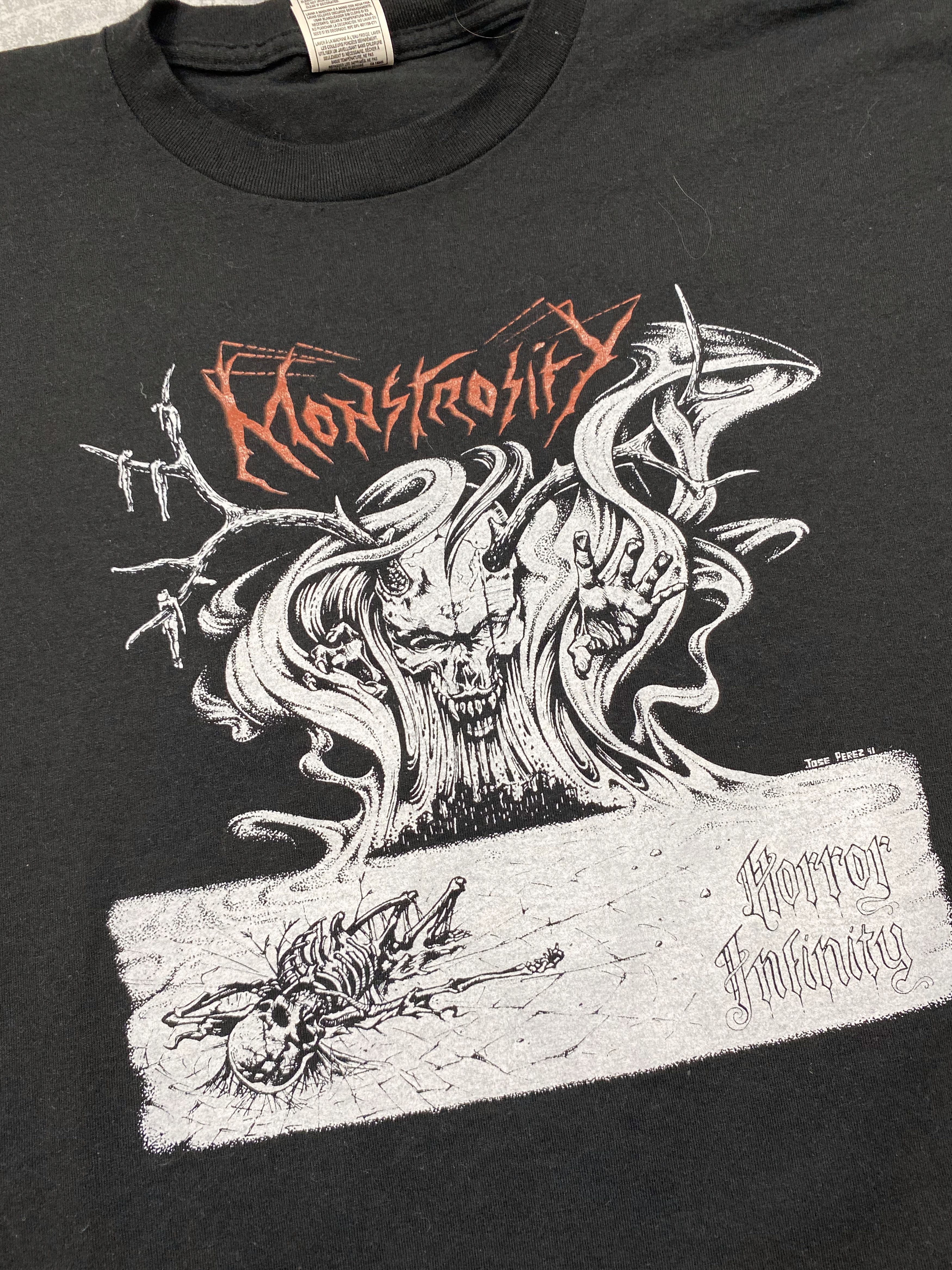 Band Tees Vintage 2001 Monstrosity Enslaving The Masses Band Tee Size US XL / EU 56 / 4 - 4 Thumbnail