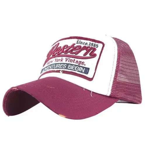 Other Trucker Hat Western Burgundy Size ONE SIZE - 2 Thumbnail