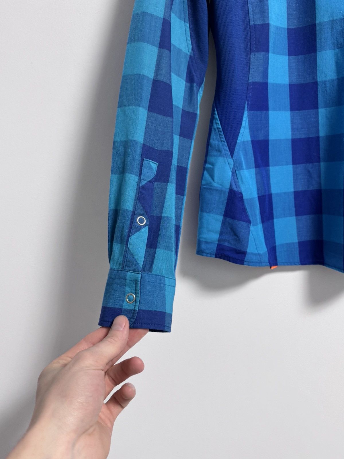 ORTOVOX × Vintage Ortovox Button Up Check Merino Size M / US 6-8 / IT 42-44 - 12 Thumbnail