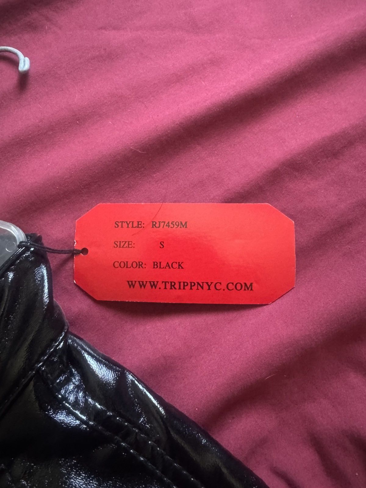 Tripp NYC PVC VINYL BONDAGE LOCK JACKET Size US S / EU 44-46 / 1 - 7 Thumbnail