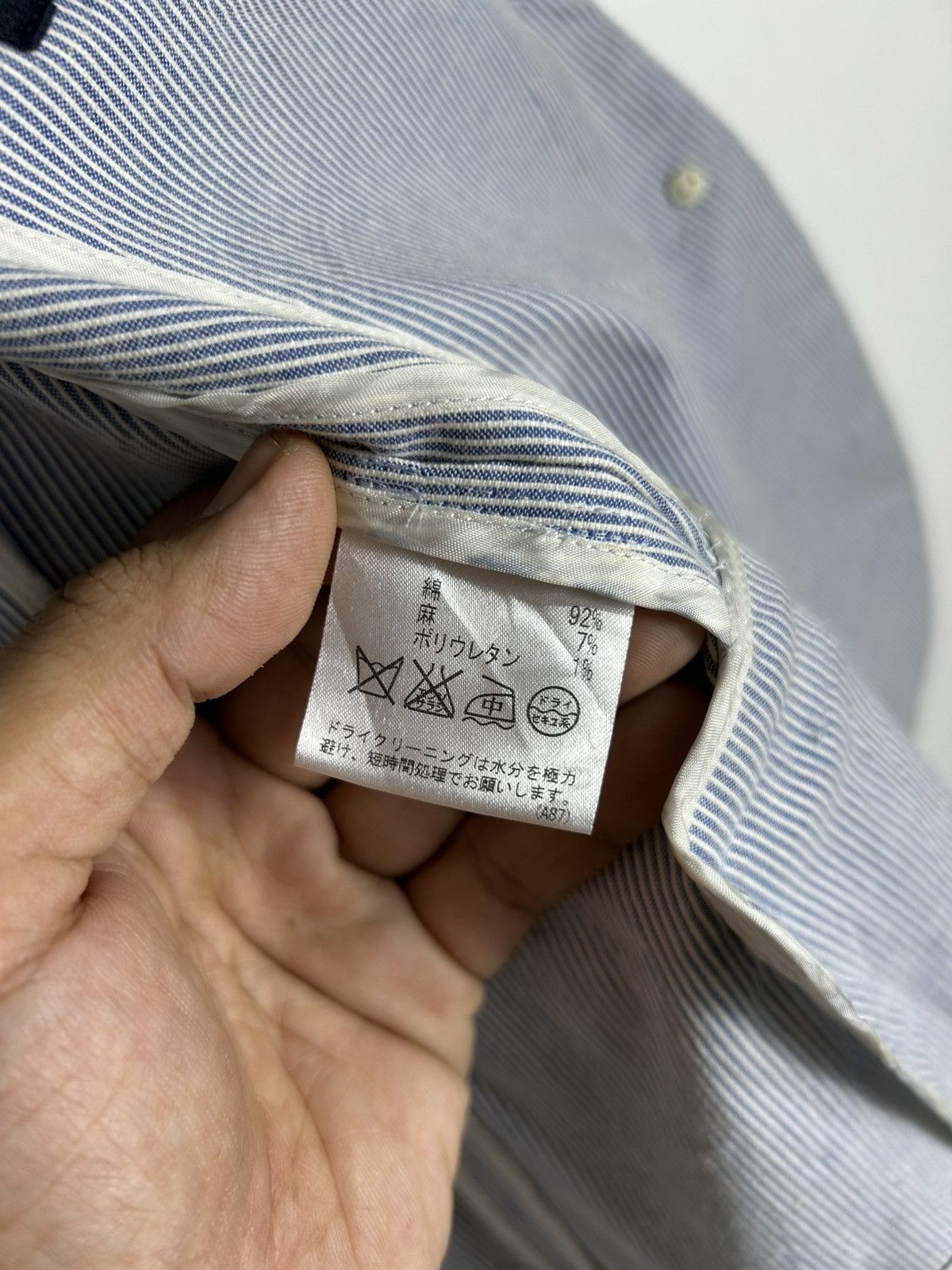 Aquascutum × Vintage 🔥Aquascutum London Hickory Stripes Single Breast Coat Size S / US 4 / IT 40 - 12 Thumbnail