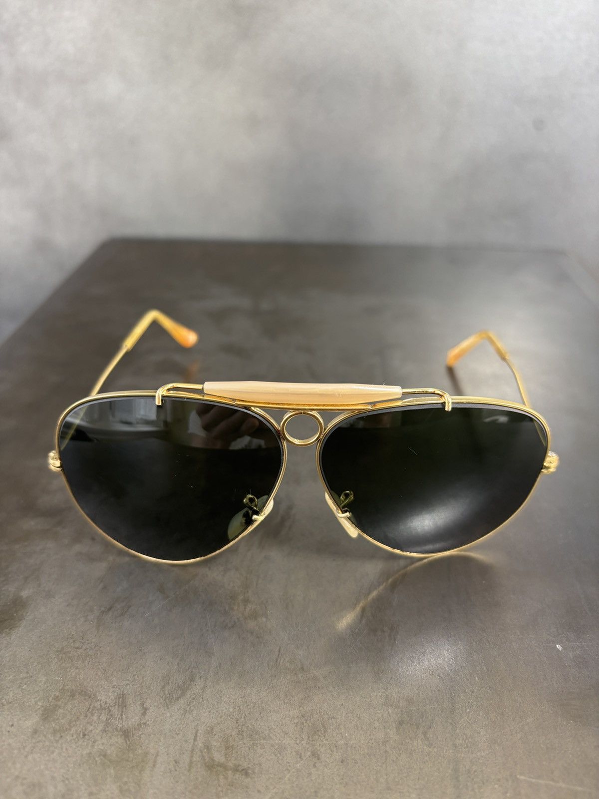 Other × Vintage True Vintage Aviator Sunglasses WW2 Shooter B&L RayBan Pilot Size ONE SIZE - 5 Thumbnail