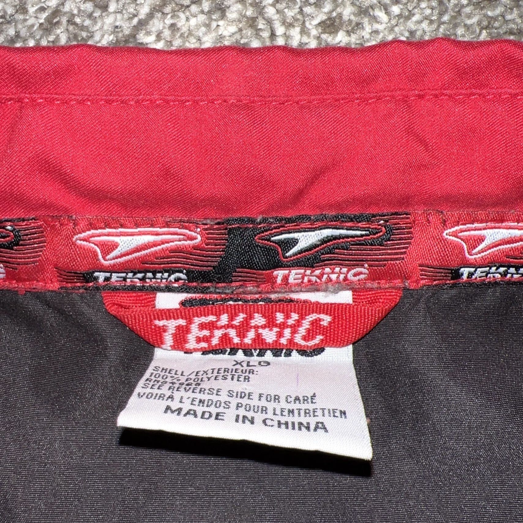 Vintage Teknic Red Button-Up Shirt Mens XL Size Short Sleeve Red Size US XL / EU 56 / 4 - 3 Thumbnail