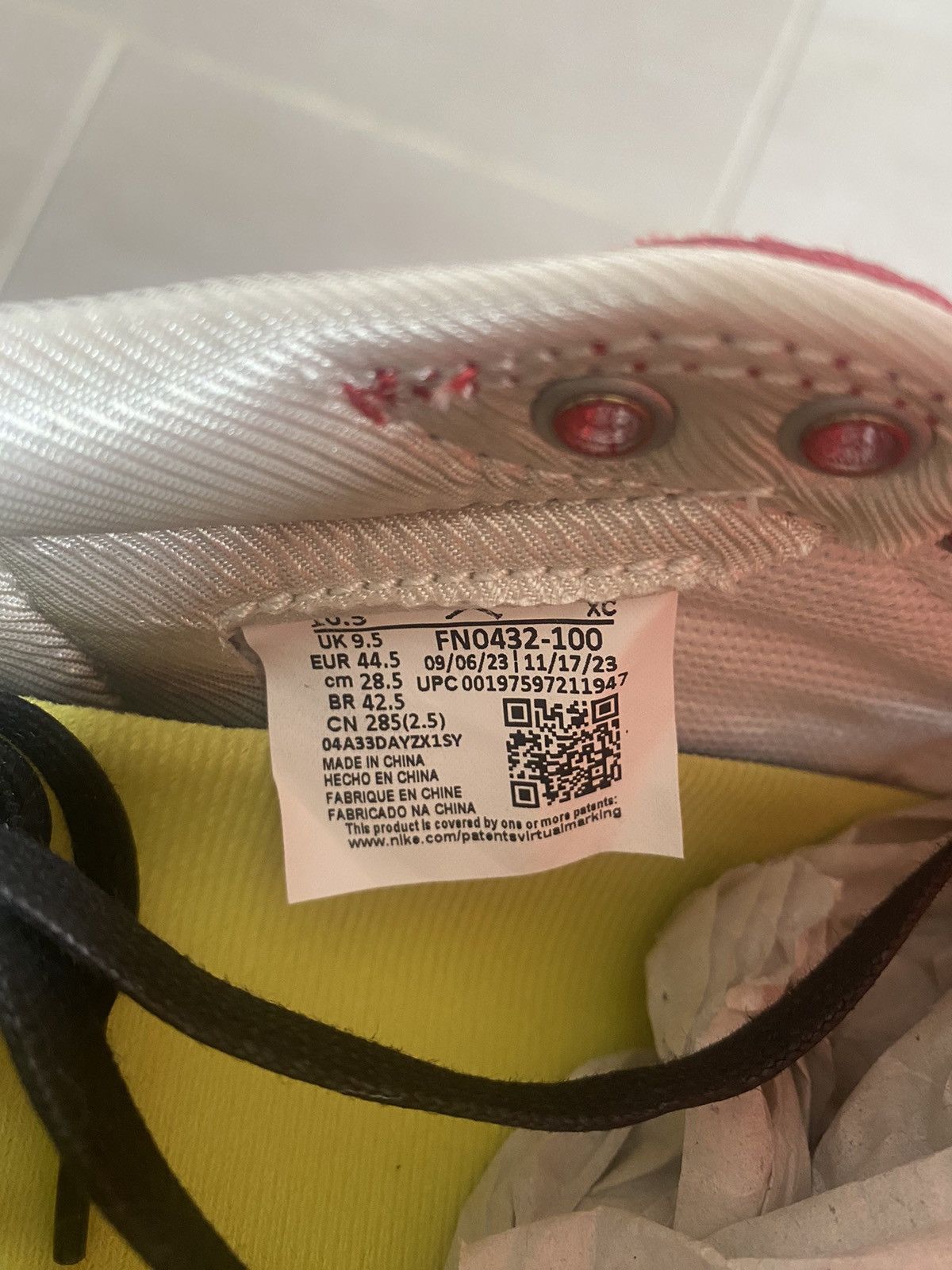 Nike jordan 1 low trophy room Size US 10.5 / EU 43-44 - 12 Thumbnail