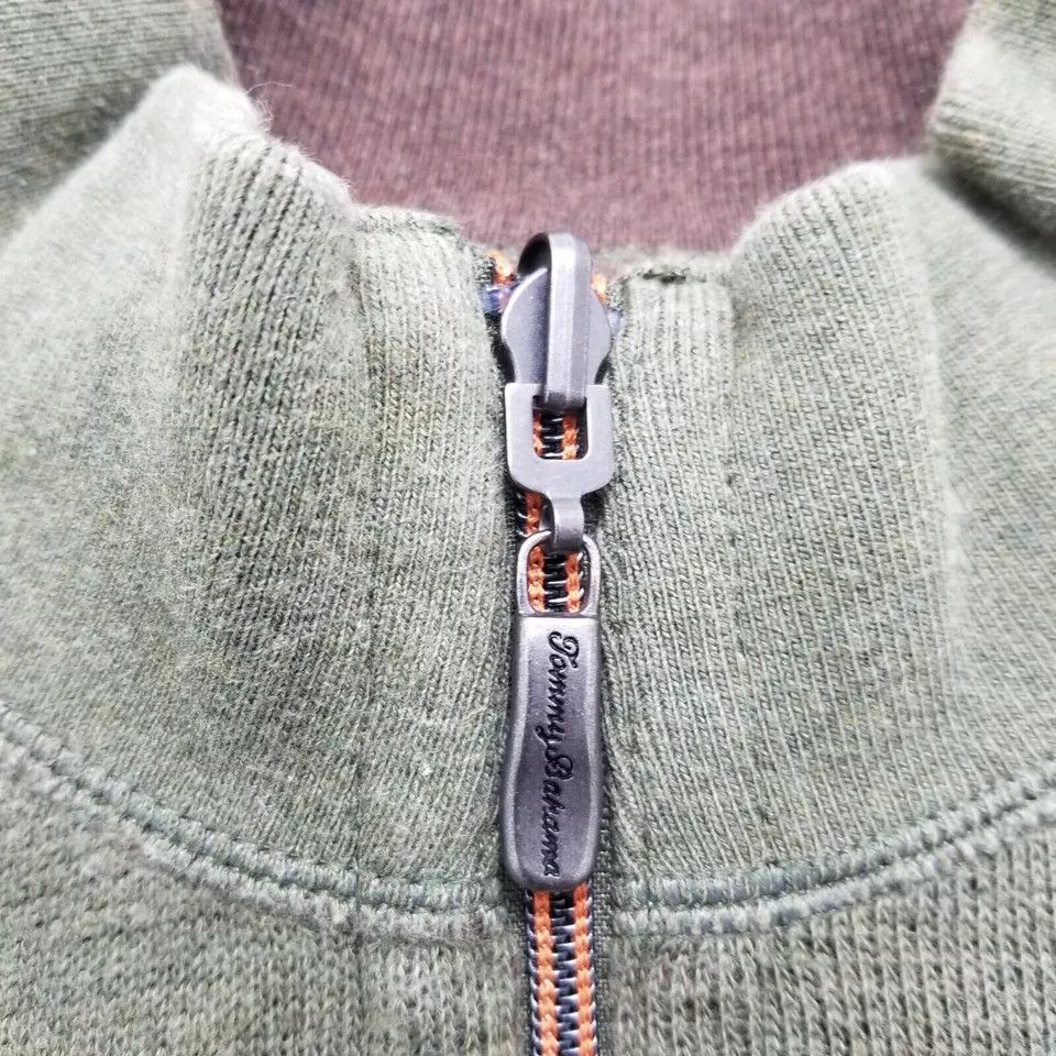 Tommy Bahama Tommy Bahama Sweater Mens Large Long Sleeve Zip Mock Neck Size US L / EU 52-54 / 3 - 6 Thumbnail