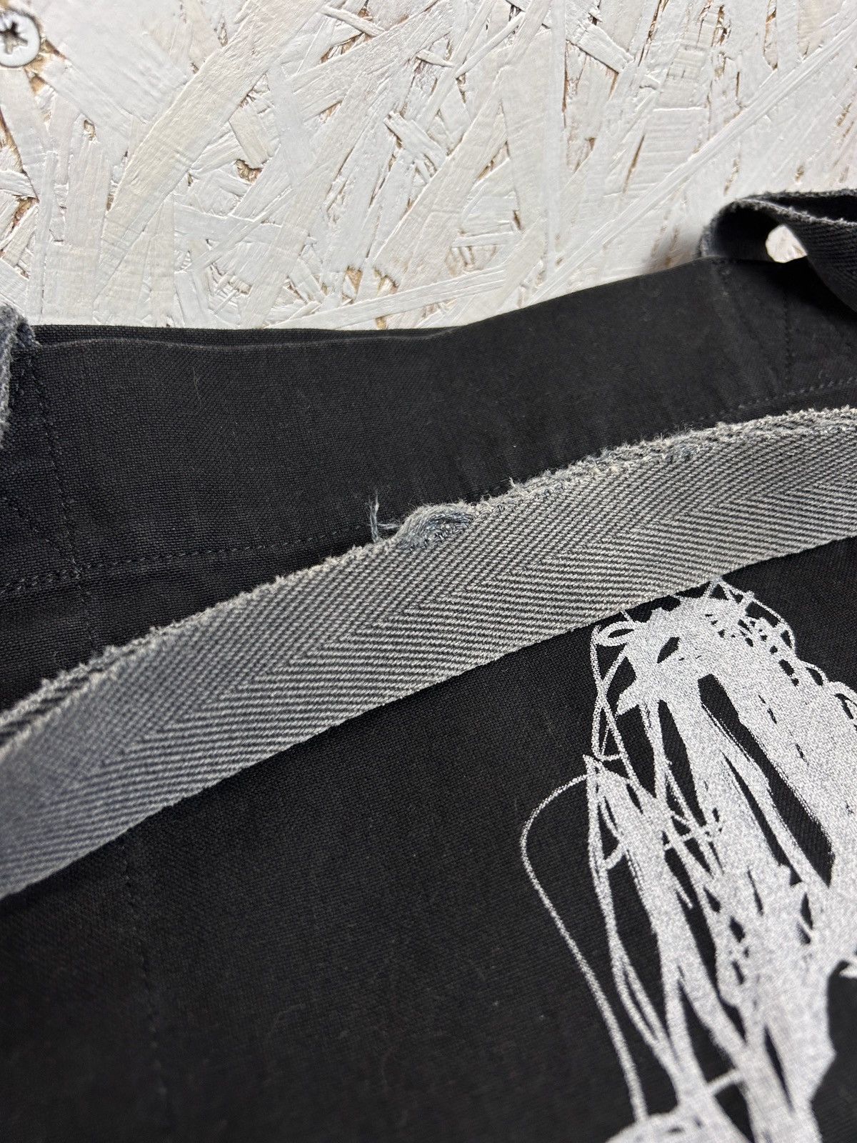 Yohji Yamamoto Yohji Yamamoto x Yuka Asakura 17SS Art Tote Bag Size ONE SIZE - 5 Thumbnail