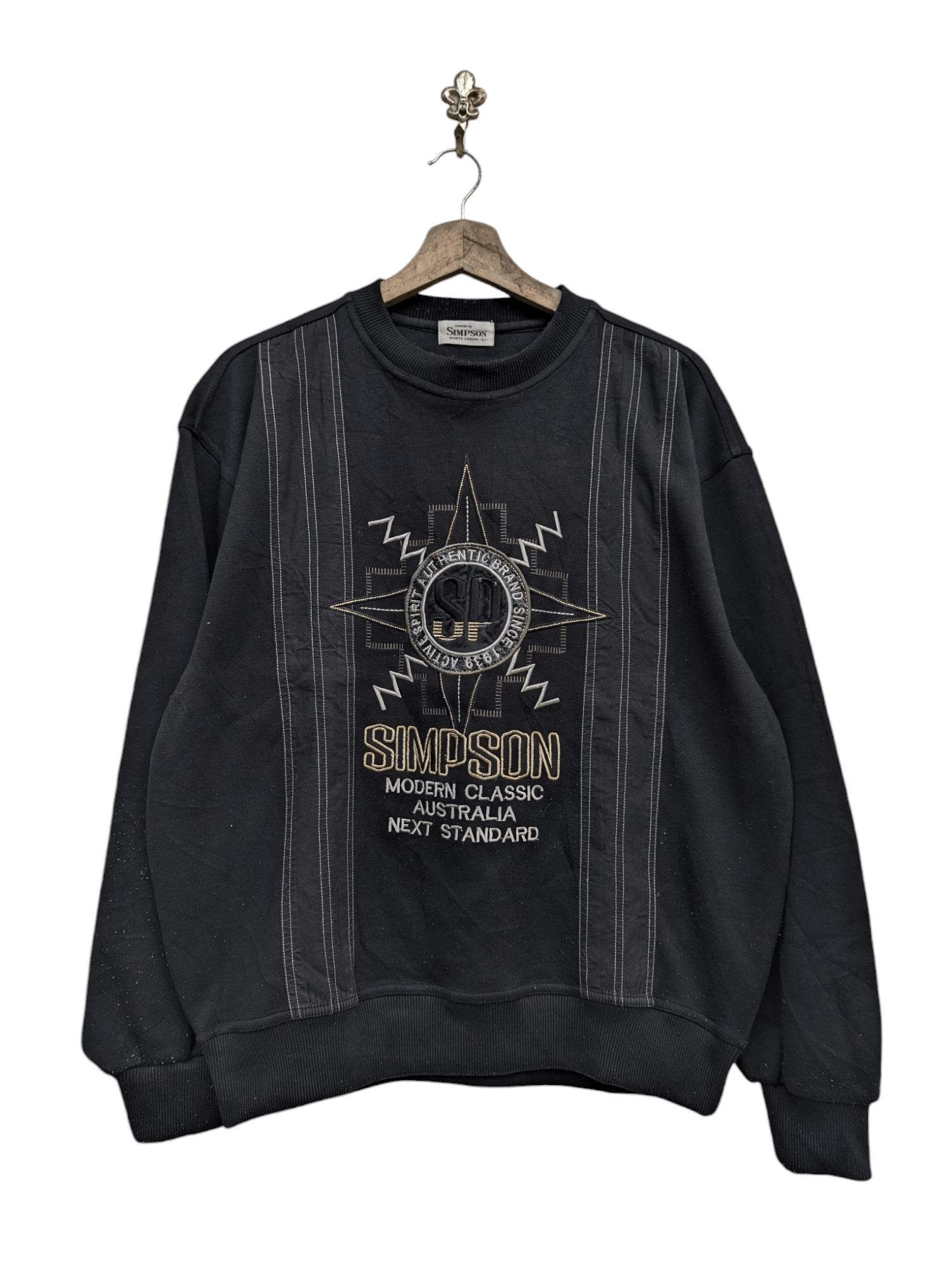 The Simpsons × Vintage SIMPSON MODERN CLASSIC SWEATSHIRT Size US L / EU 52-54 / 3 - 1 Thumbnail