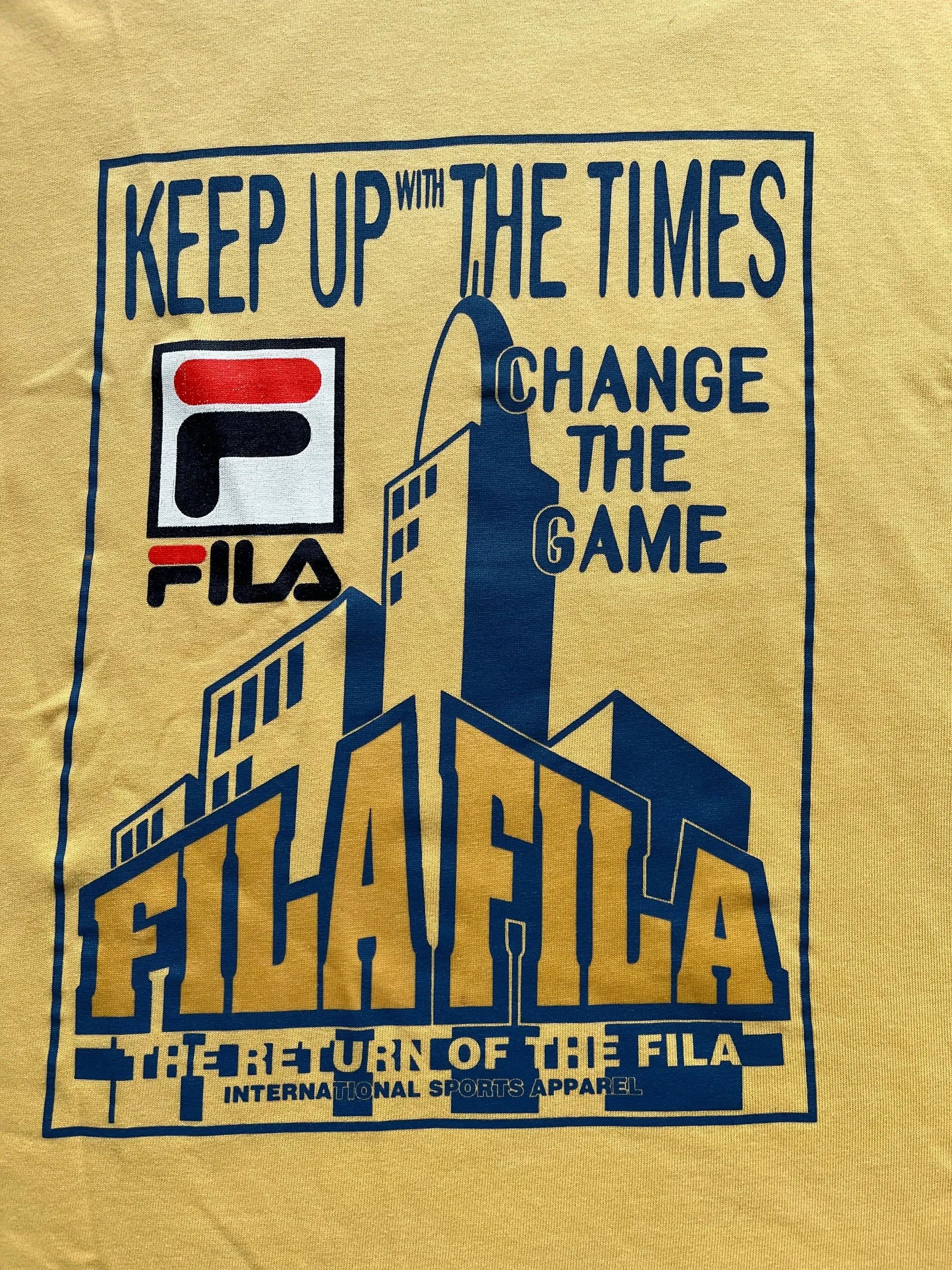 Fila OG Fila Vintage 1995 Keep Up The Times Sz M Size US M / EU 48-50 / 2 - 2 Thumbnail