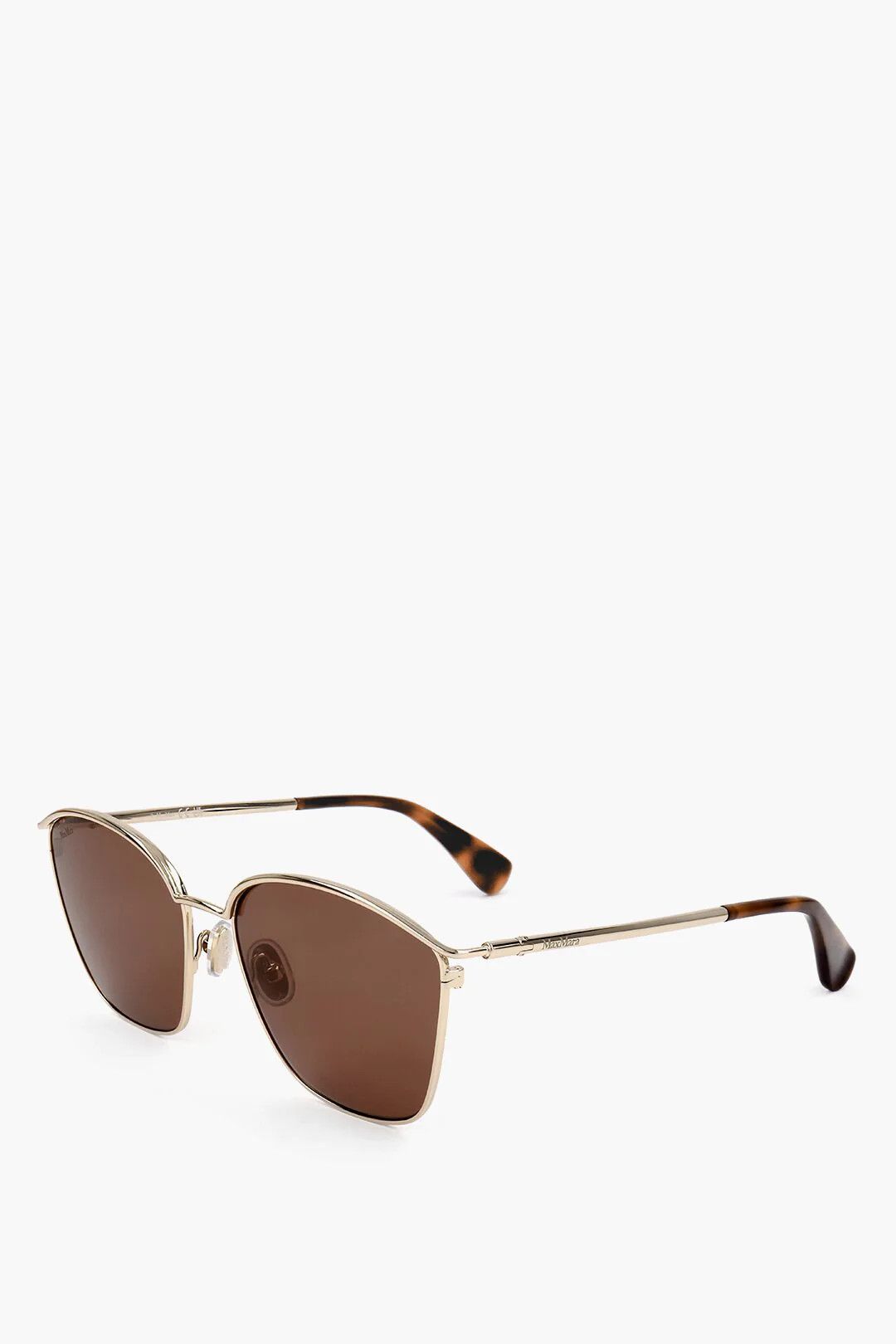 Max Mara og1mm0426 Size: OS / Clubmaster Sunglasses in Brown Size ONE SIZE - 2 Thumbnail