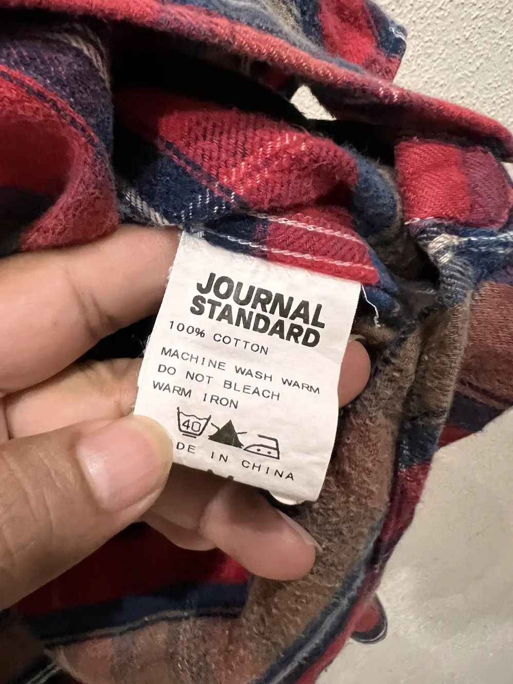 Journal Standard Journal Standard Plaid Tartan Flannel Shirt 👕 Size US S / EU 44-46 / 1 - 6 Thumbnail
