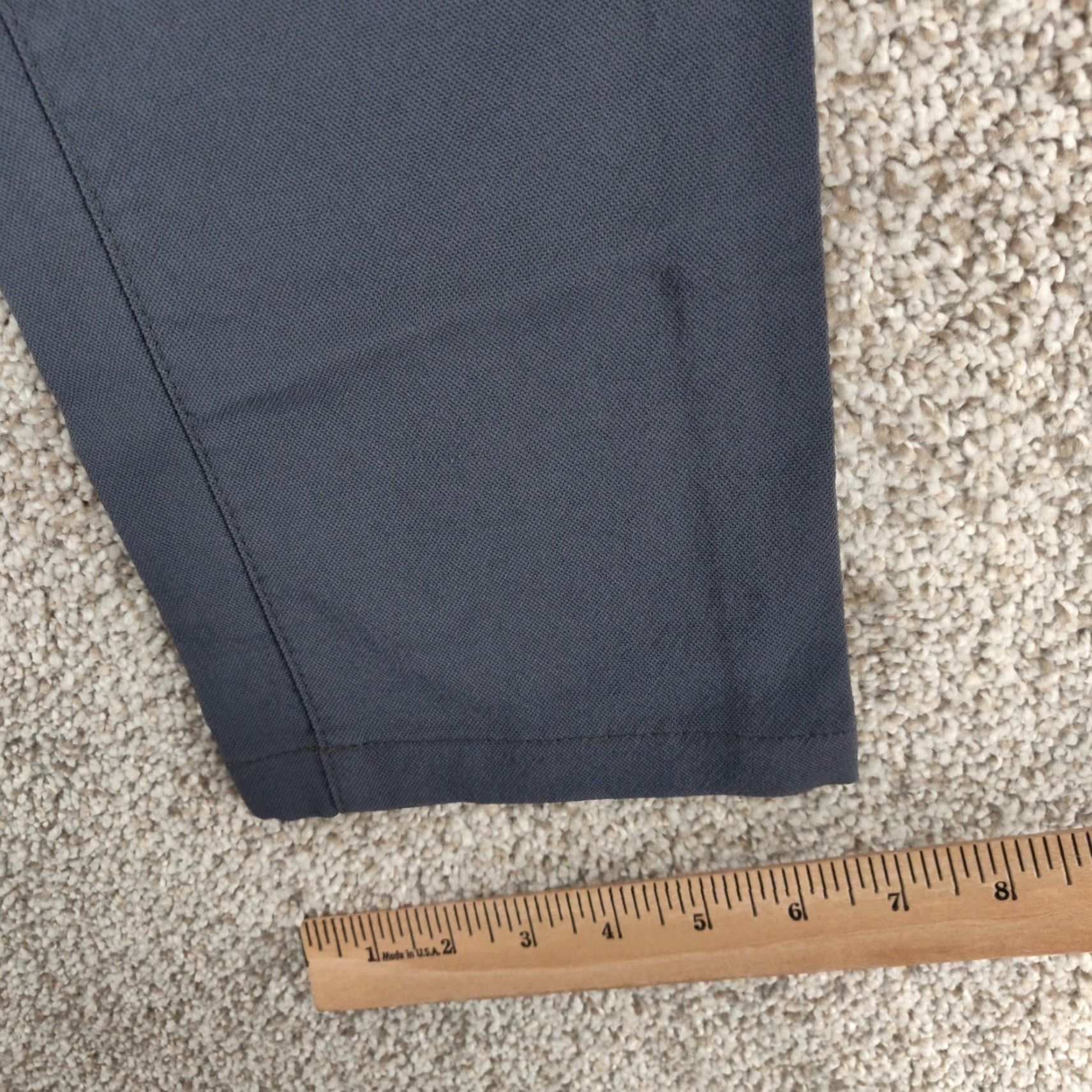 Outlier OUTLIER Pants Slim Mens 30 Workwear Canvas Water Resistant 5-Pocket Straight Rise Mid Gray Size US 30 / EU 46 - 6 Thumbnail