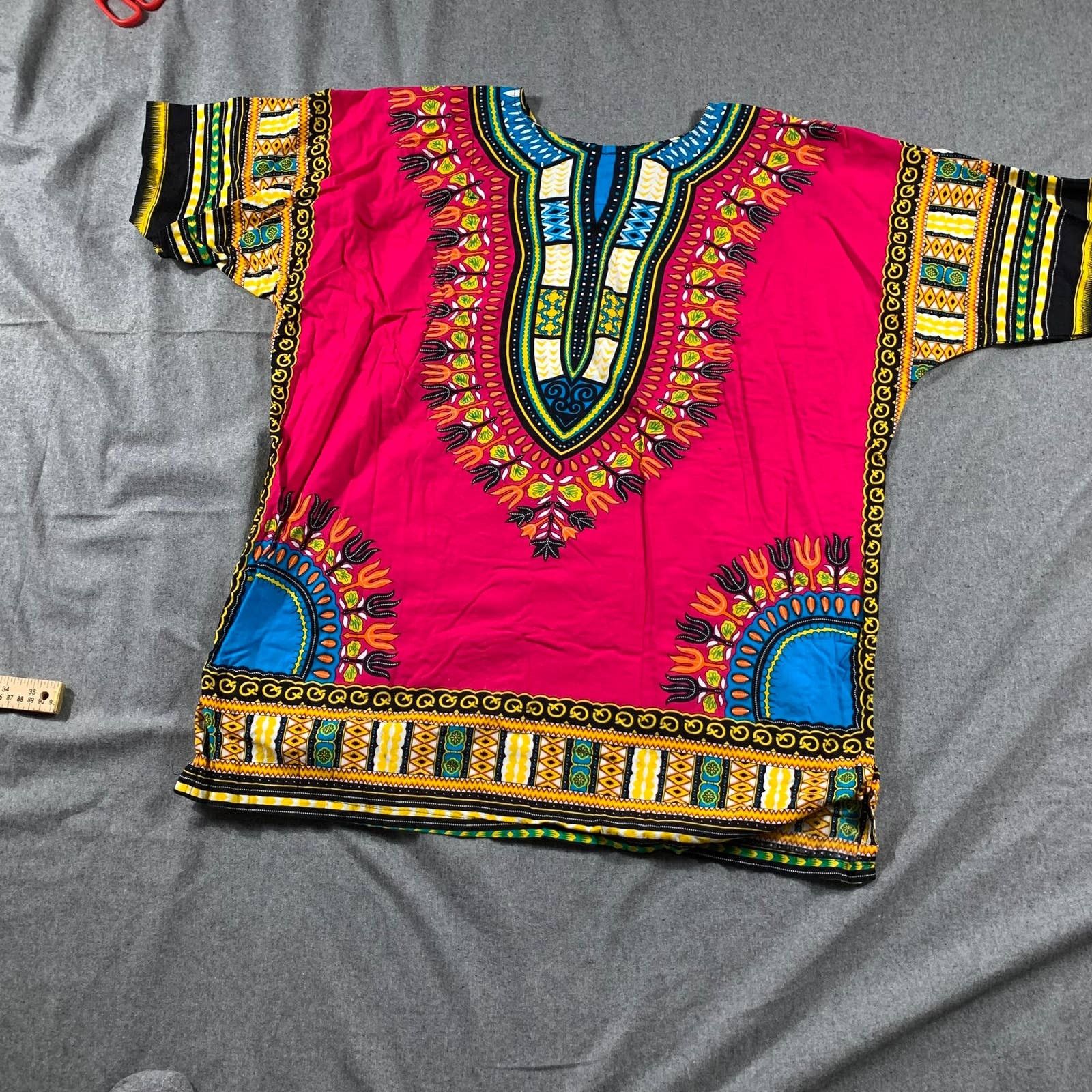 Other Ethnic Tunic Top Womens Small Brightly Patterned Size S / US 4 / IT 40 - 2 Thumbnail
